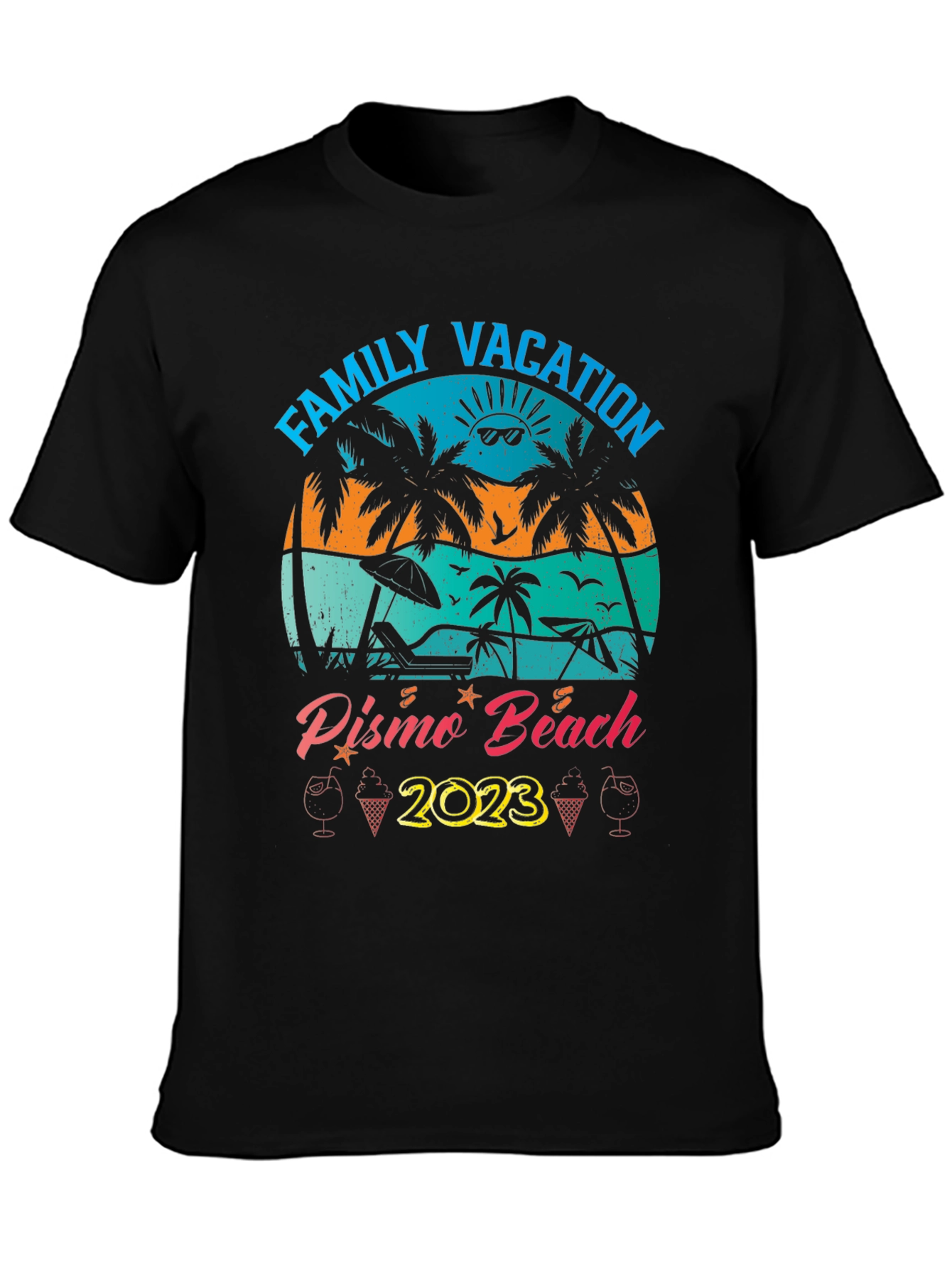 Pismo Beach Family Vacation 2023 T-Shirt