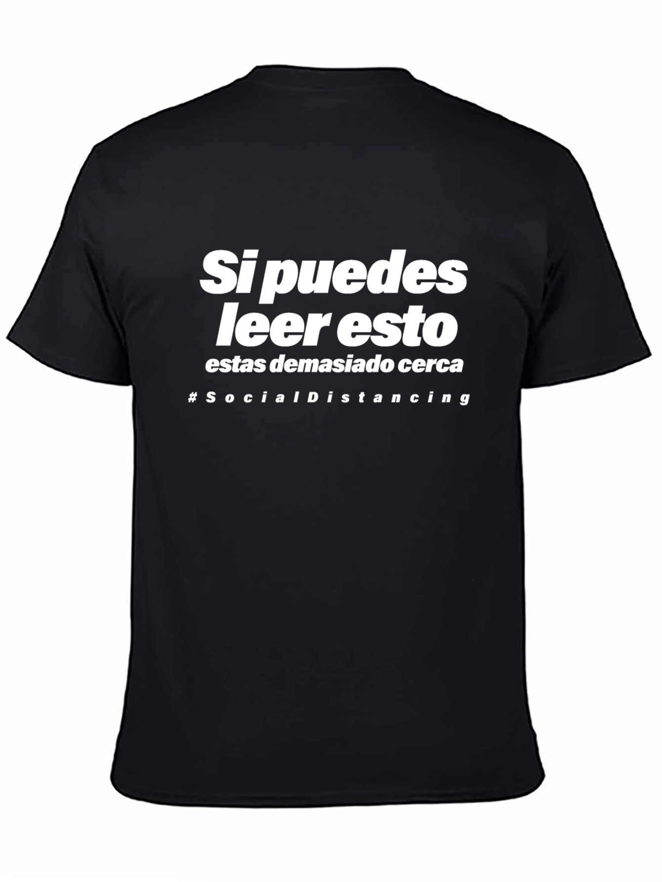Social Distancing T-Shirt - Funny Spanish Slogan