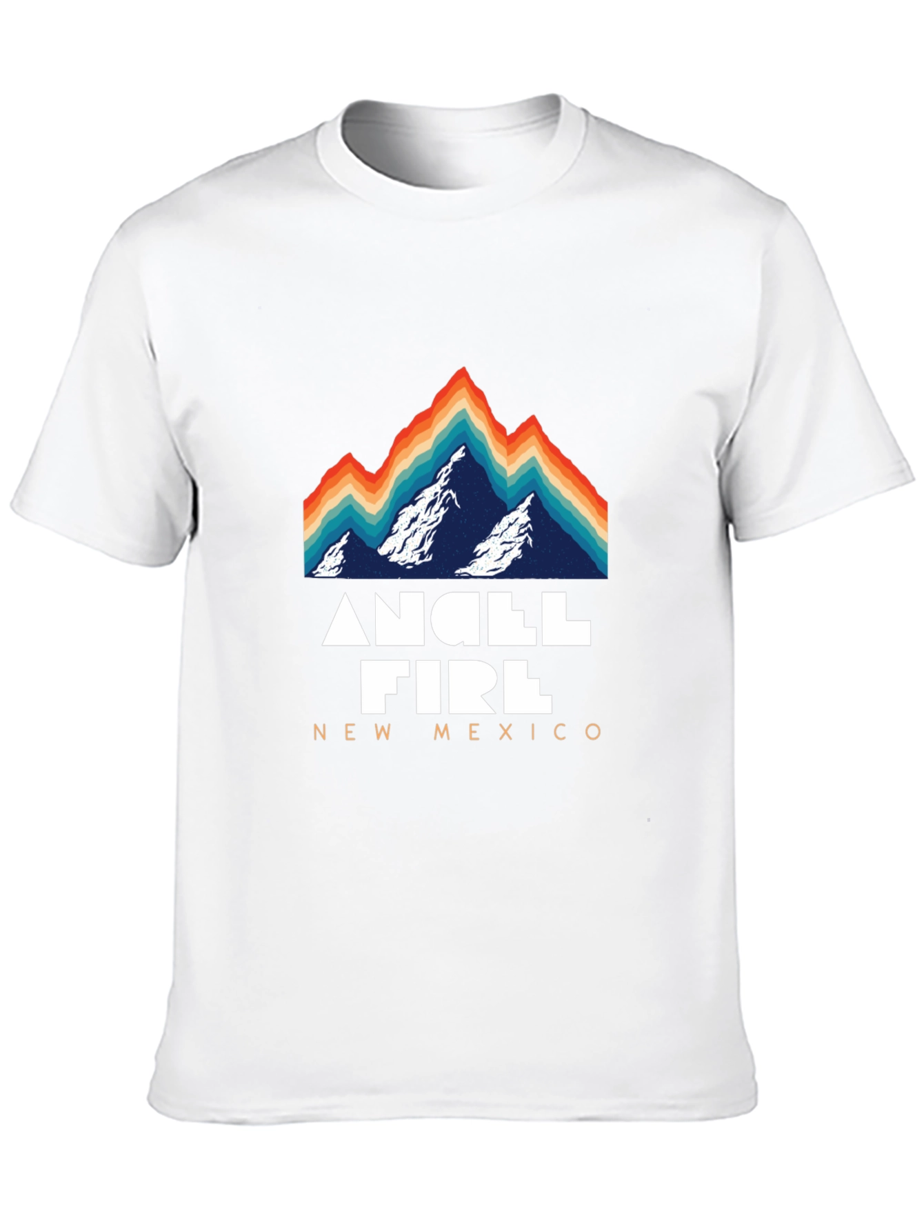 Angel Fire New Mexico Retro T-Shirt
