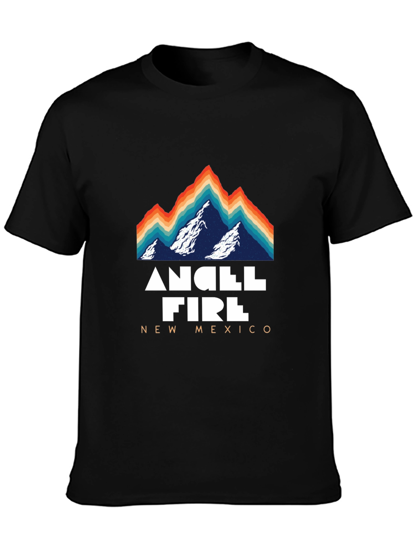 Angel Fire New Mexico Retro T-Shirt
