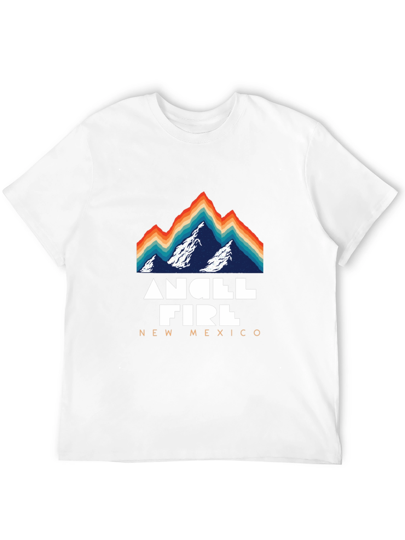 Angel Fire New Mexico Retro T-Shirt