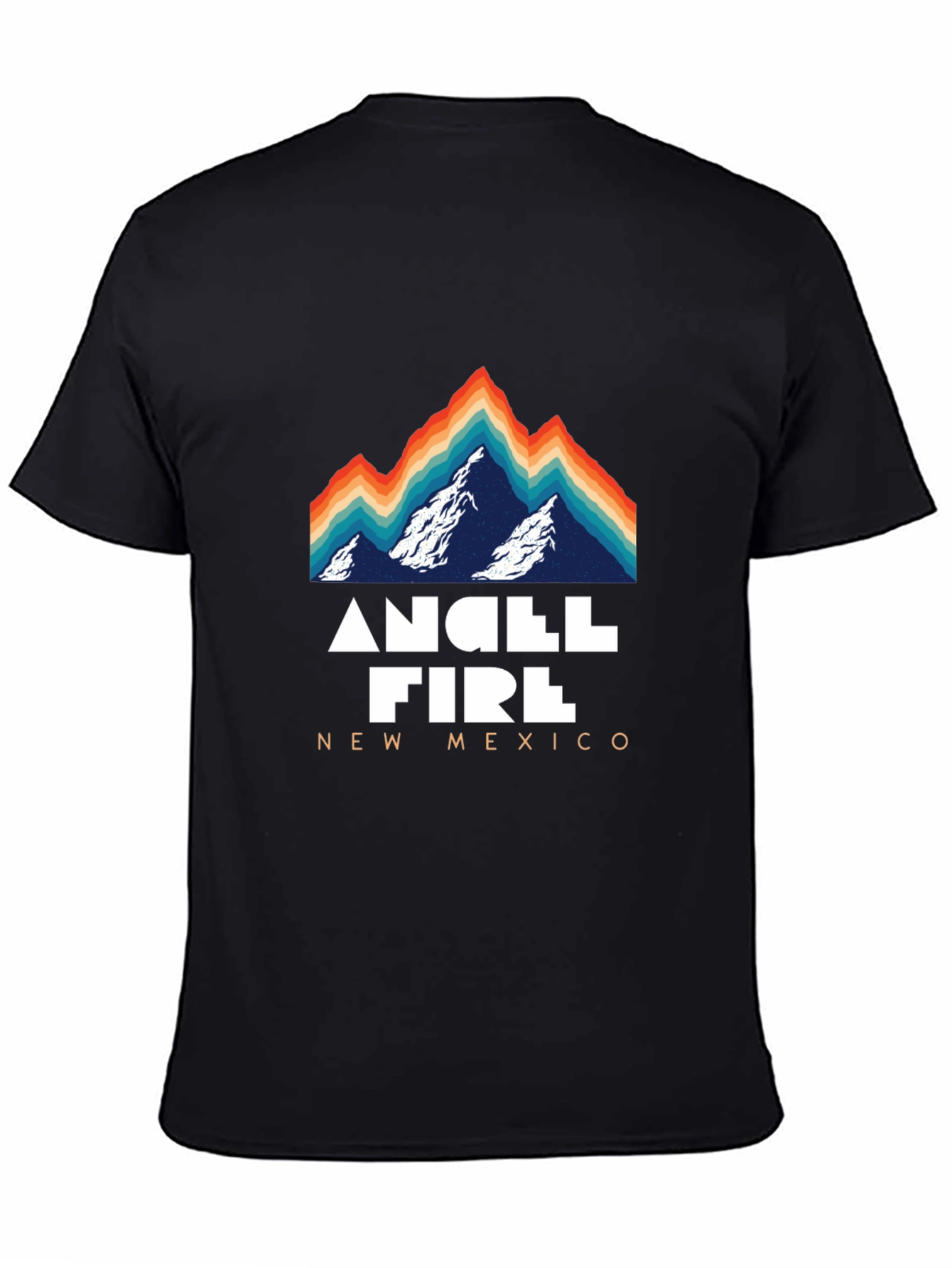 Angel Fire New Mexico Retro T-Shirt
