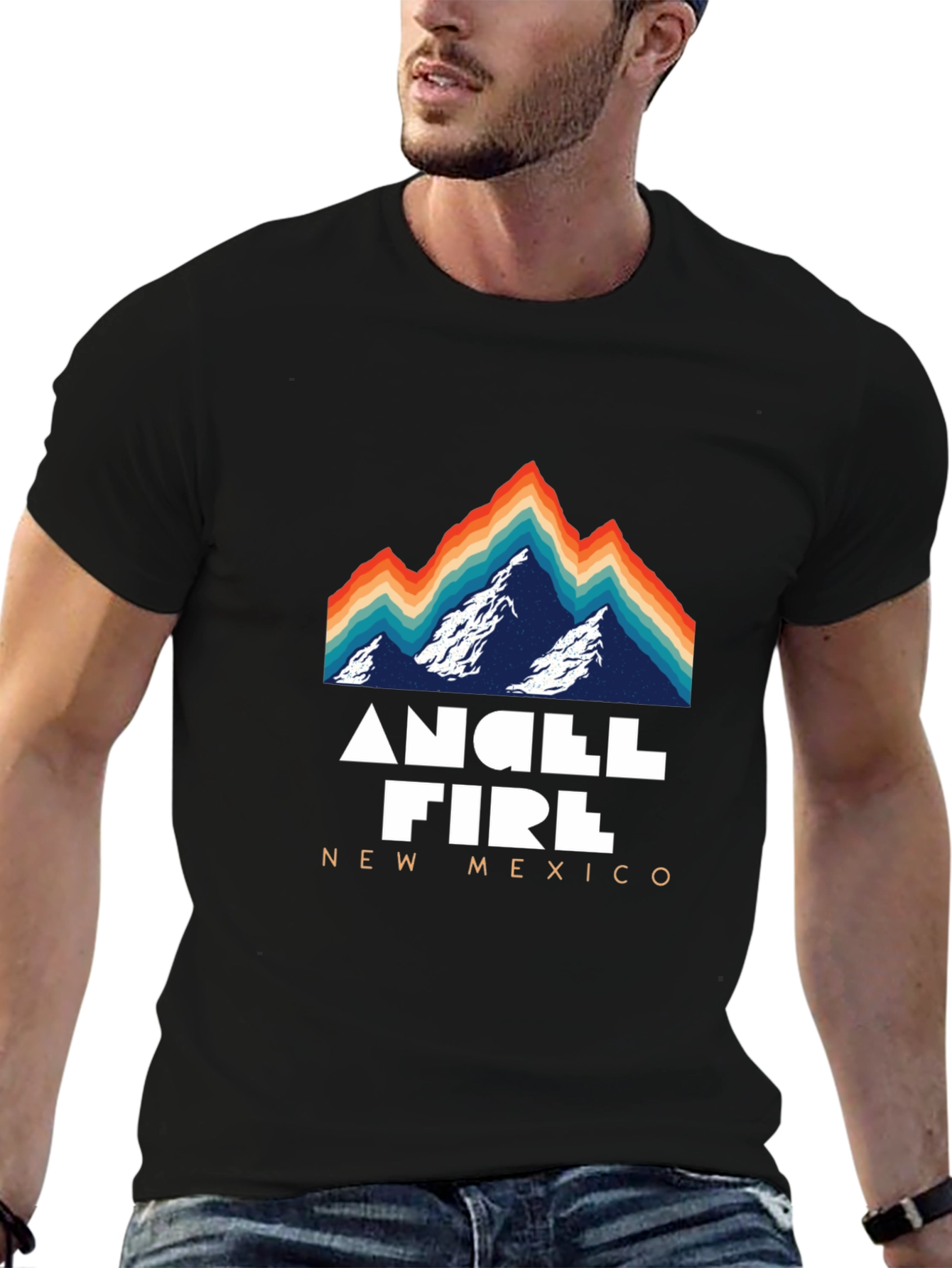 Angel Fire New Mexico Retro T-Shirt