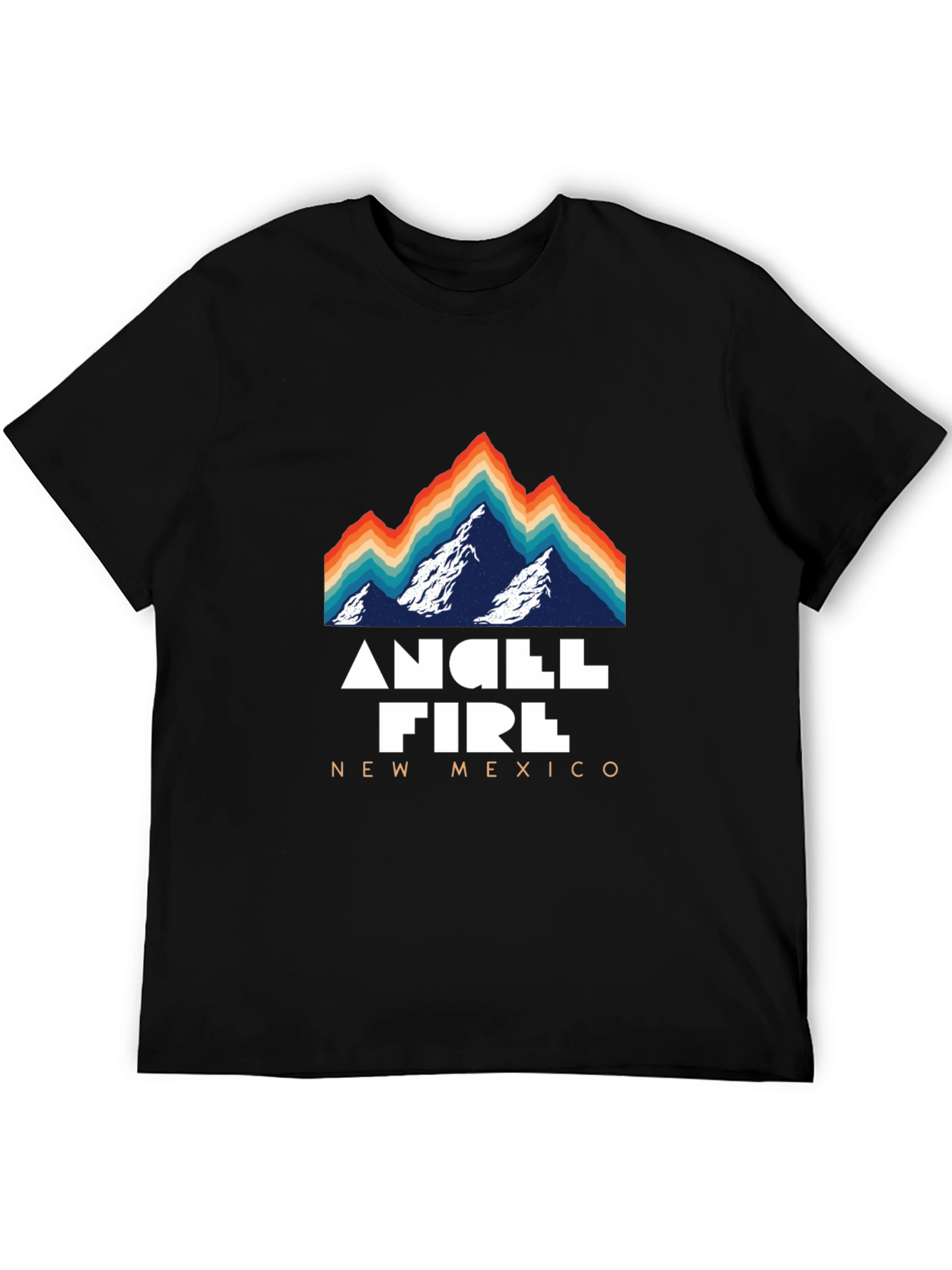 Angel Fire New Mexico Retro T-Shirt
