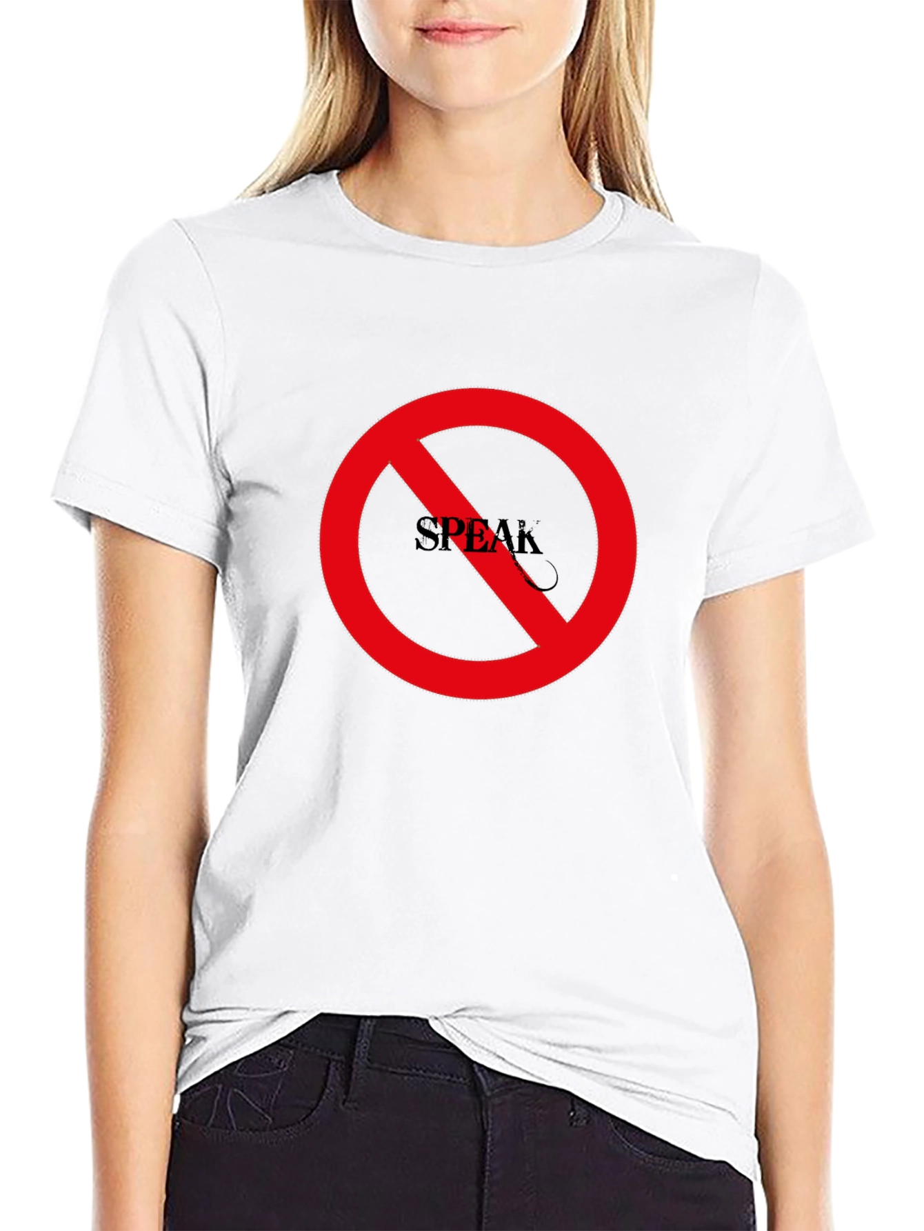 No Speak T-Shirt - Express Yourself Without Words