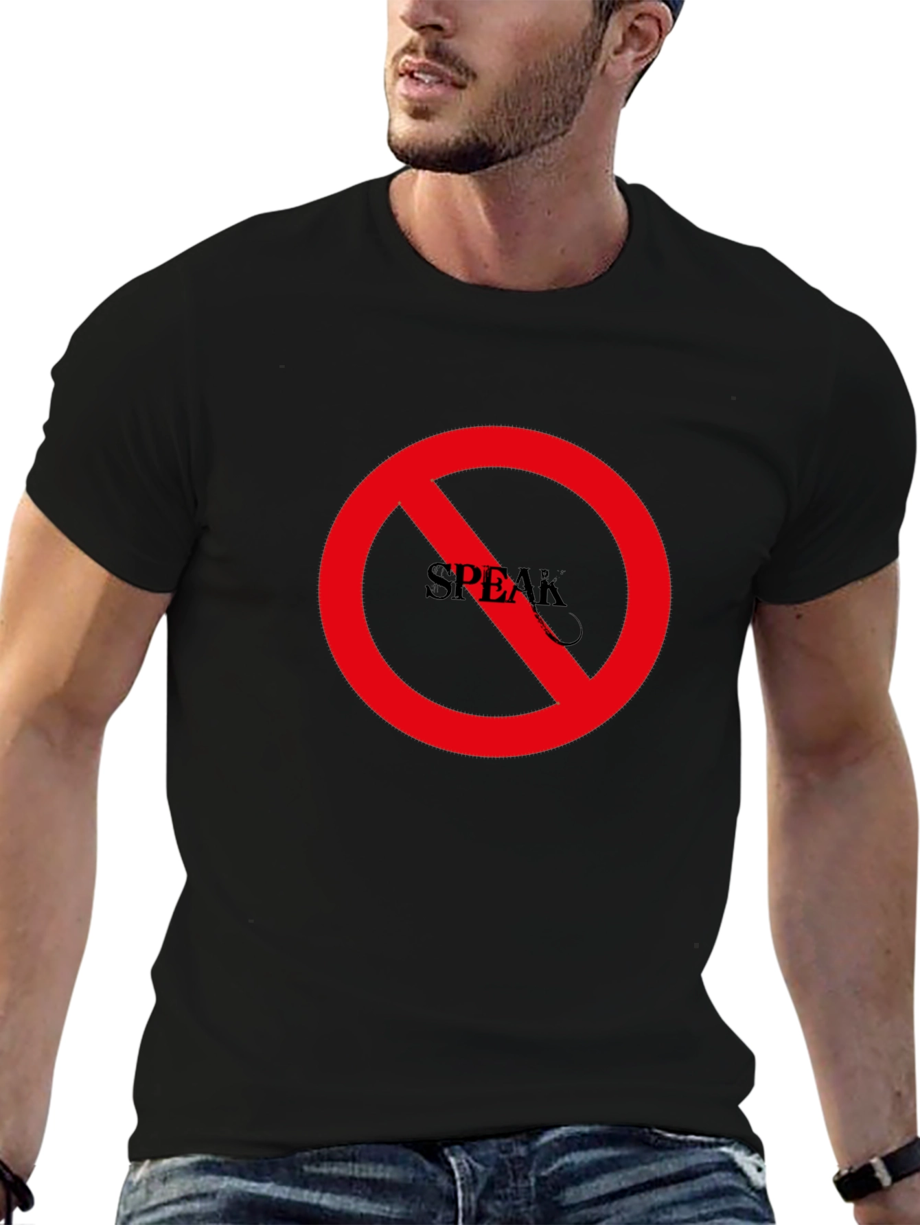 No Speak T-Shirt - Express Yourself Without Words