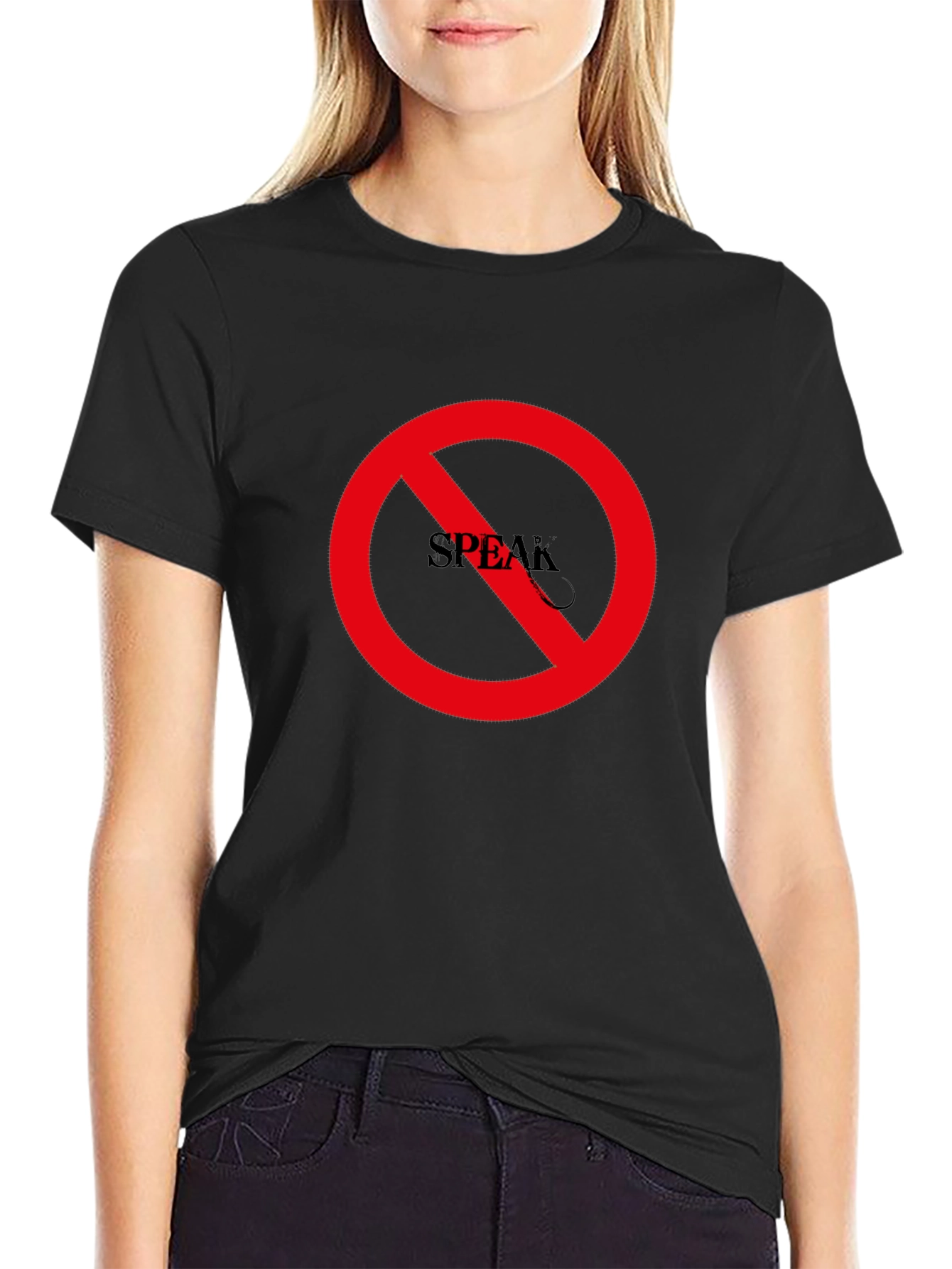 No Speak T-Shirt - Express Yourself Without Words