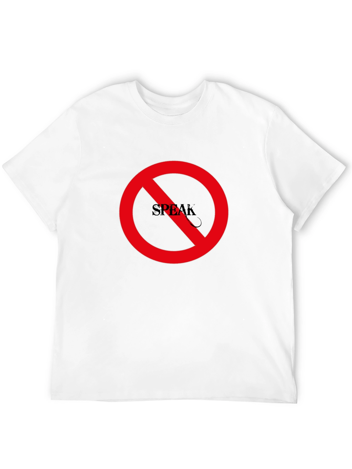 No Speak T-Shirt - Express Yourself Without Words