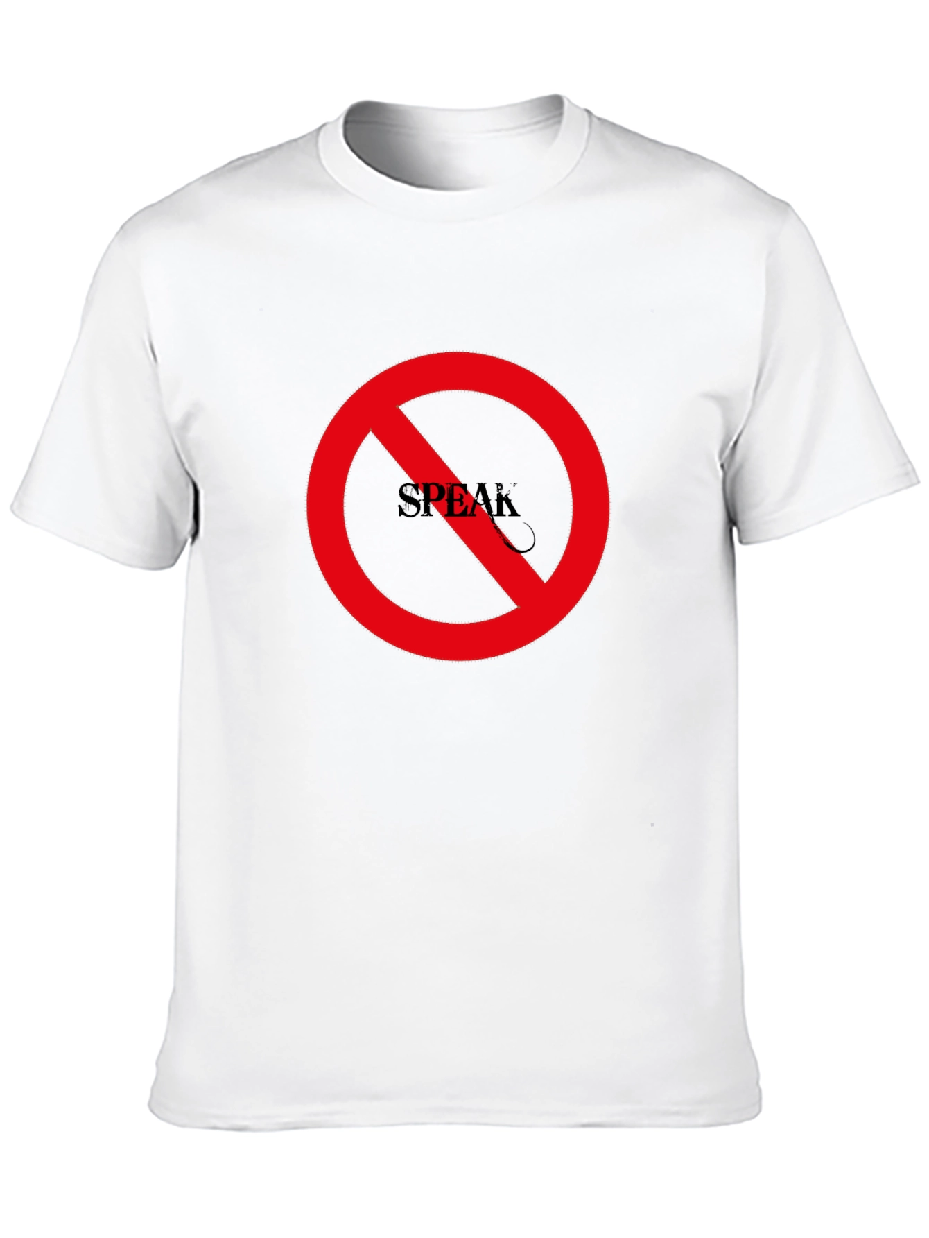 No Speak T-Shirt - Express Yourself Without Words