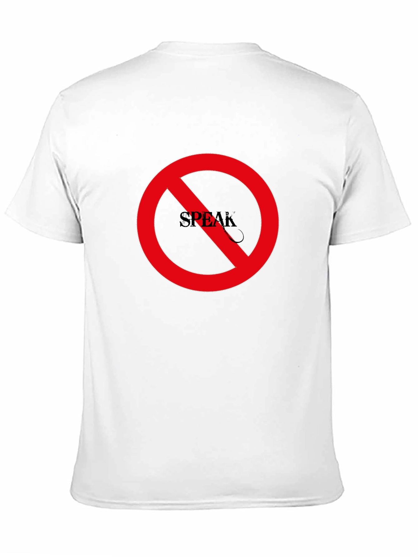 No Speak T-Shirt - Express Yourself Without Words