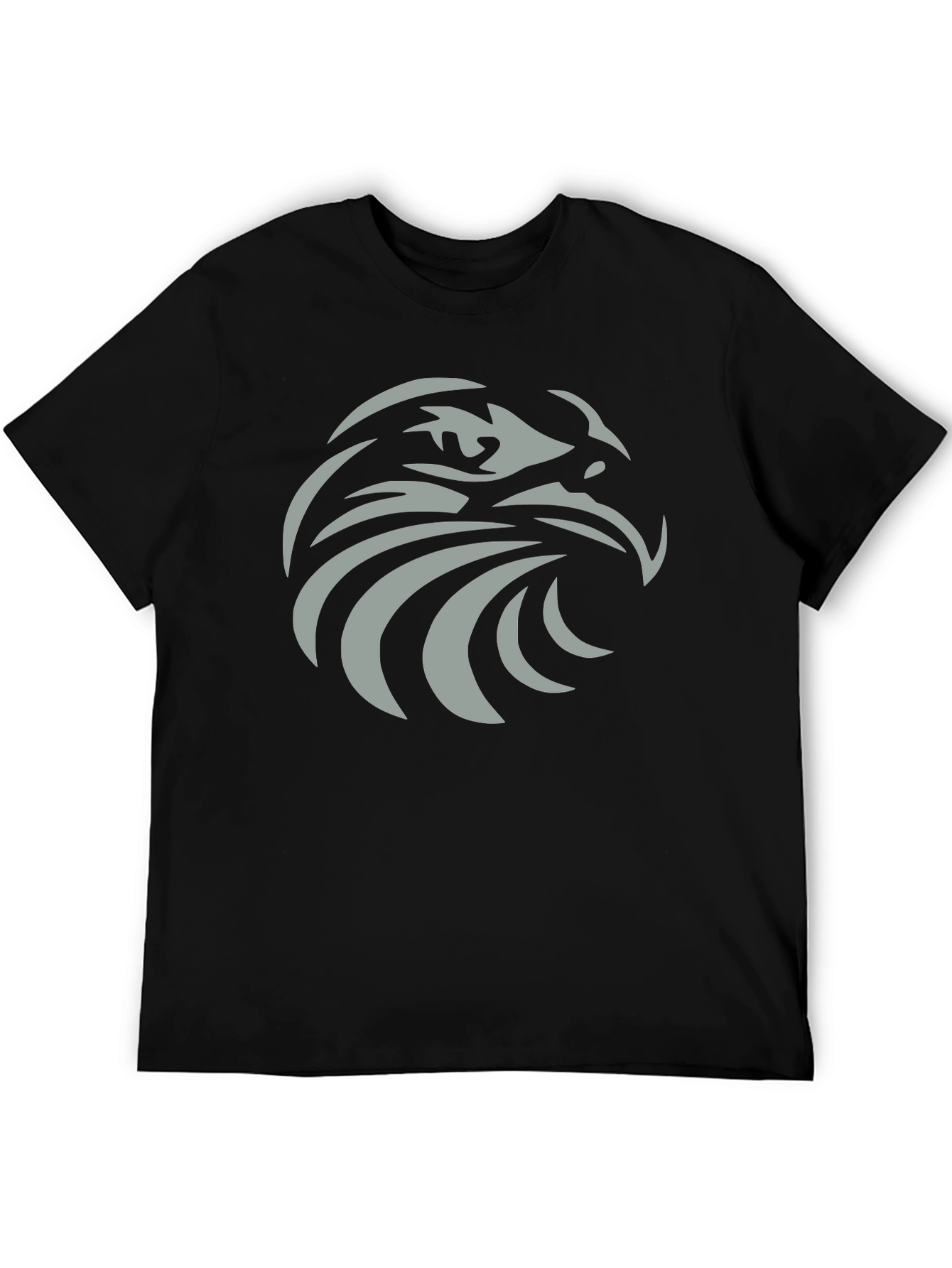Bold Eagle Graphic Black T-Shirt