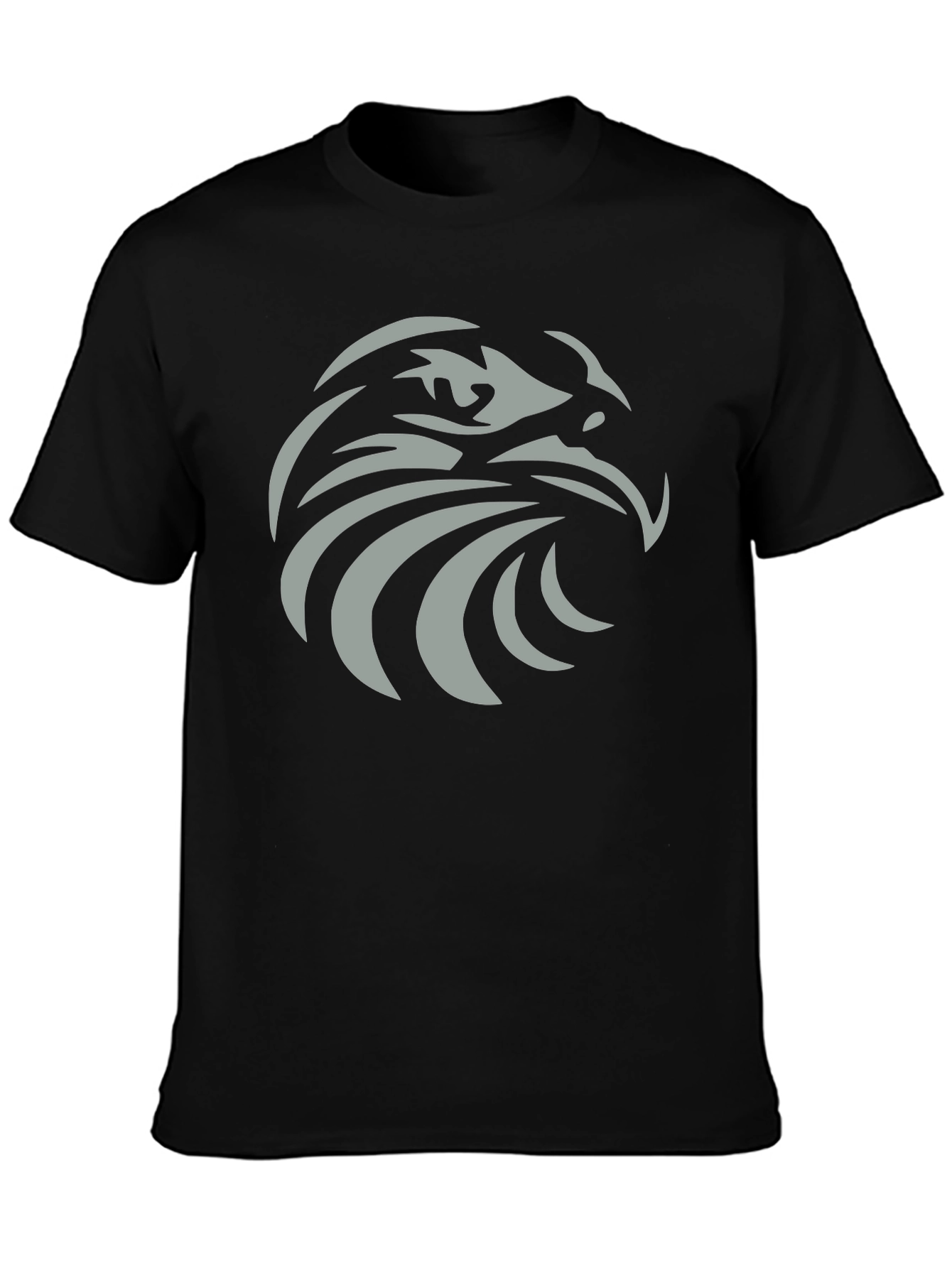 Bold Eagle Graphic Black T-Shirt