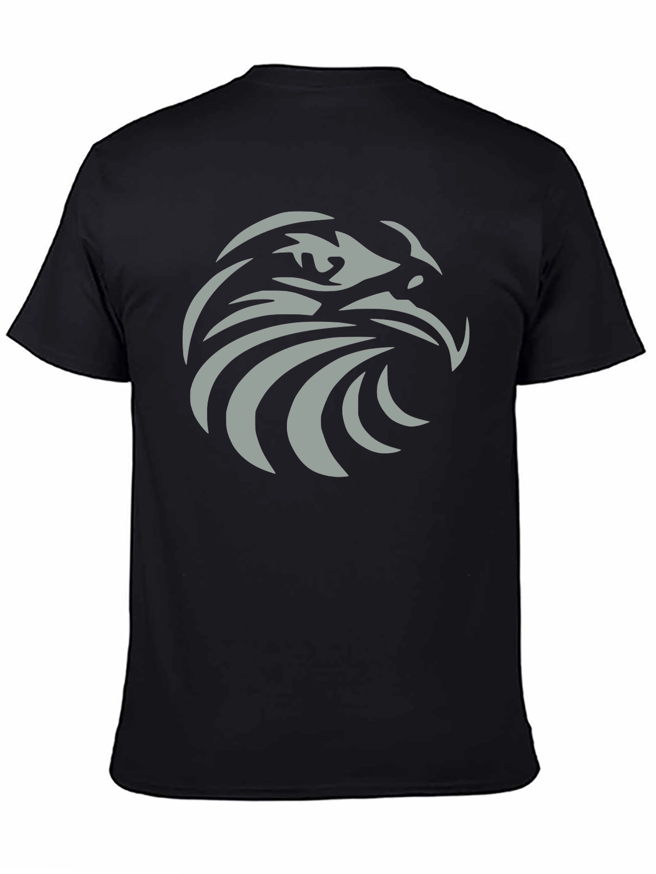 Bold Eagle Graphic Black T-Shirt