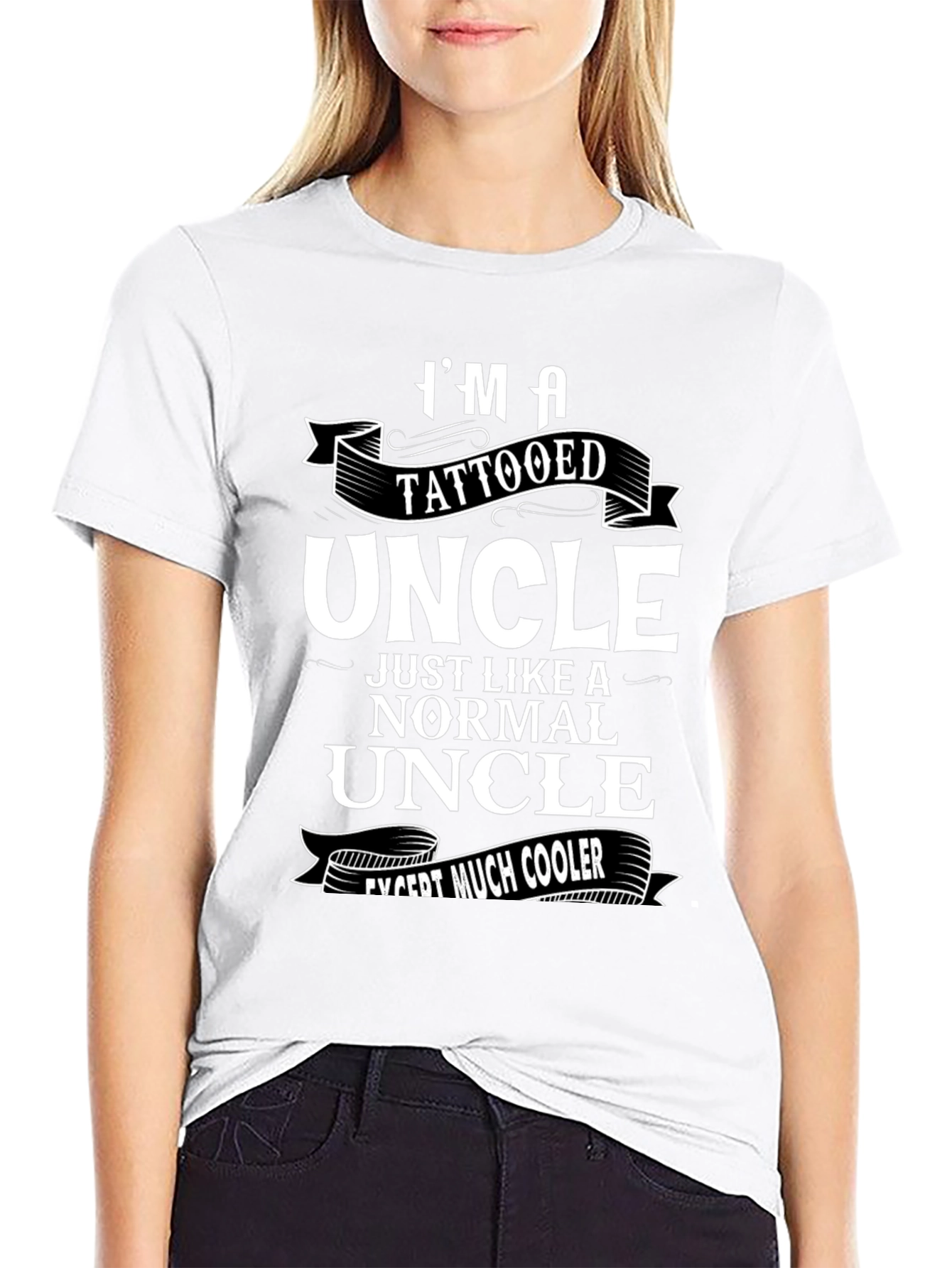 Tattooed Uncle Graphic T-Shirt