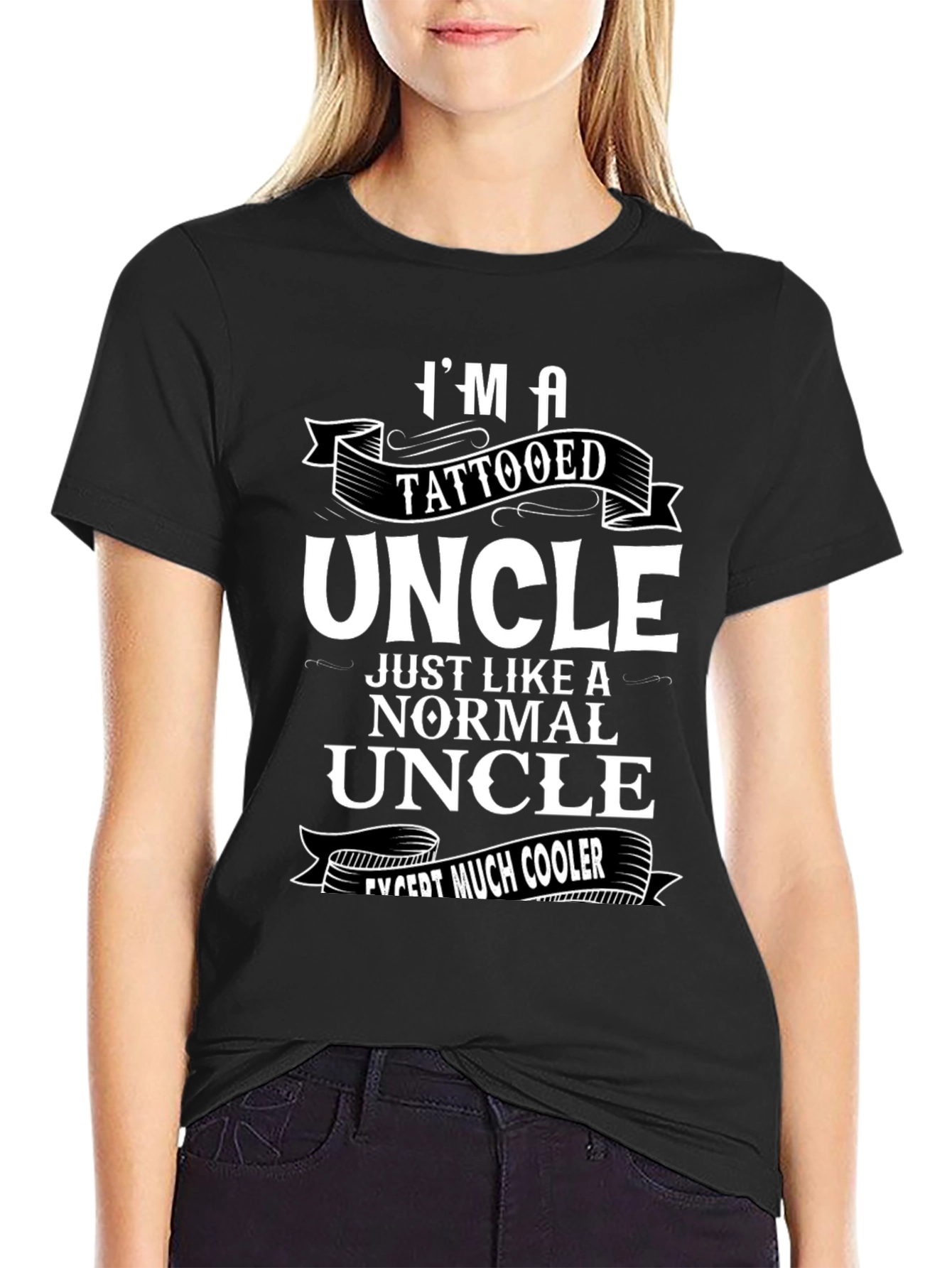 Tattooed Uncle Graphic T-Shirt