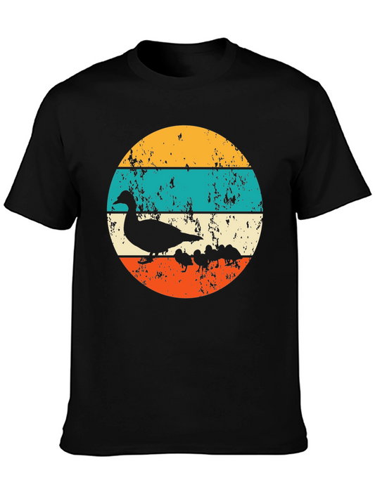 Retro Ducklings Graphic Tee