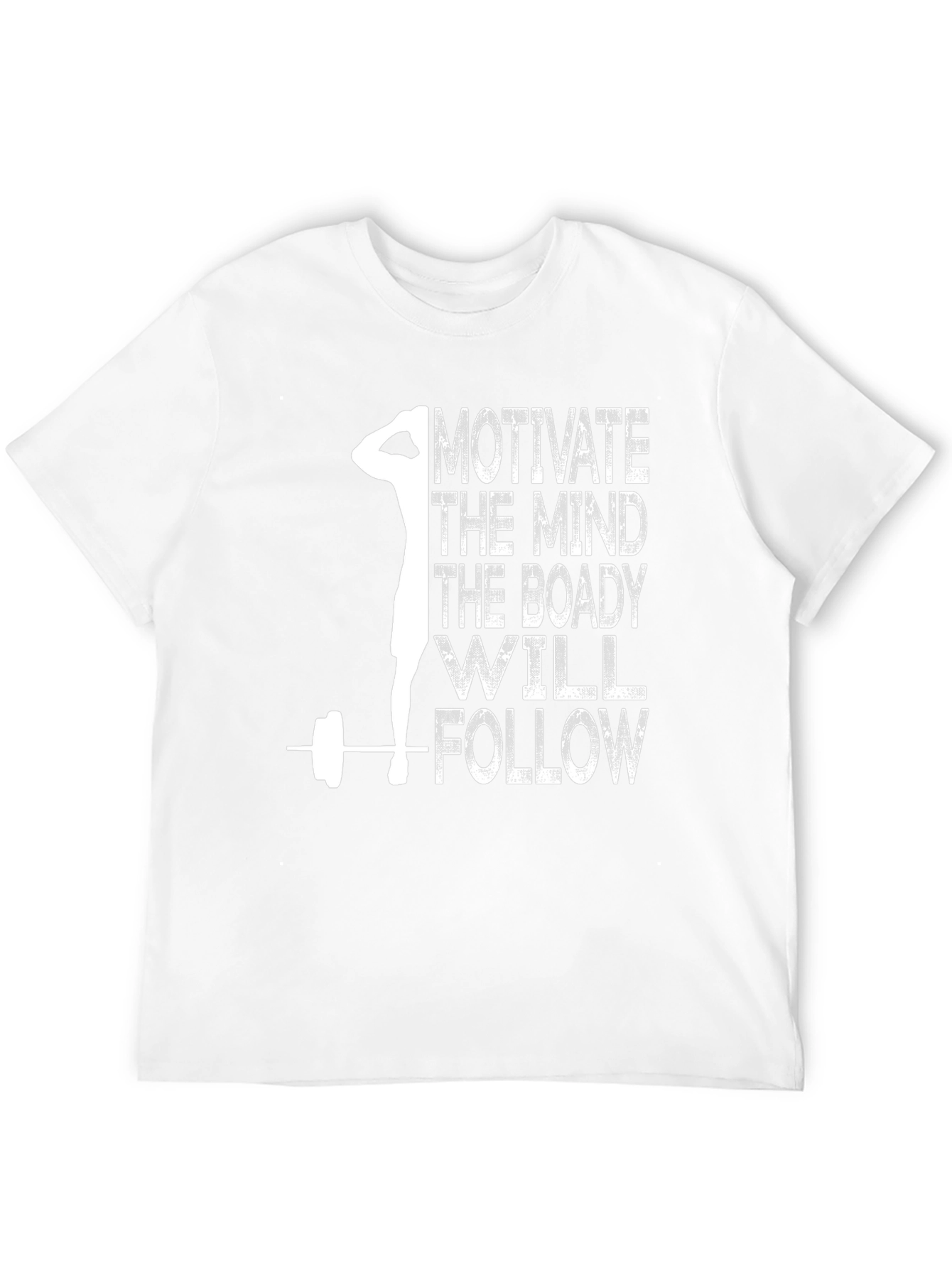 Motivate the Mind T-Shirt - Gym Workout Apparel