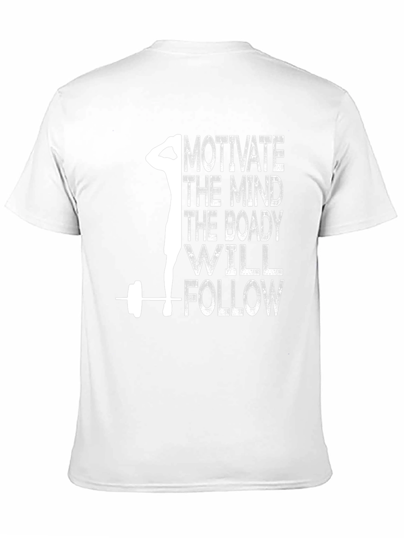Motivate the Mind T-Shirt - Gym Workout Apparel