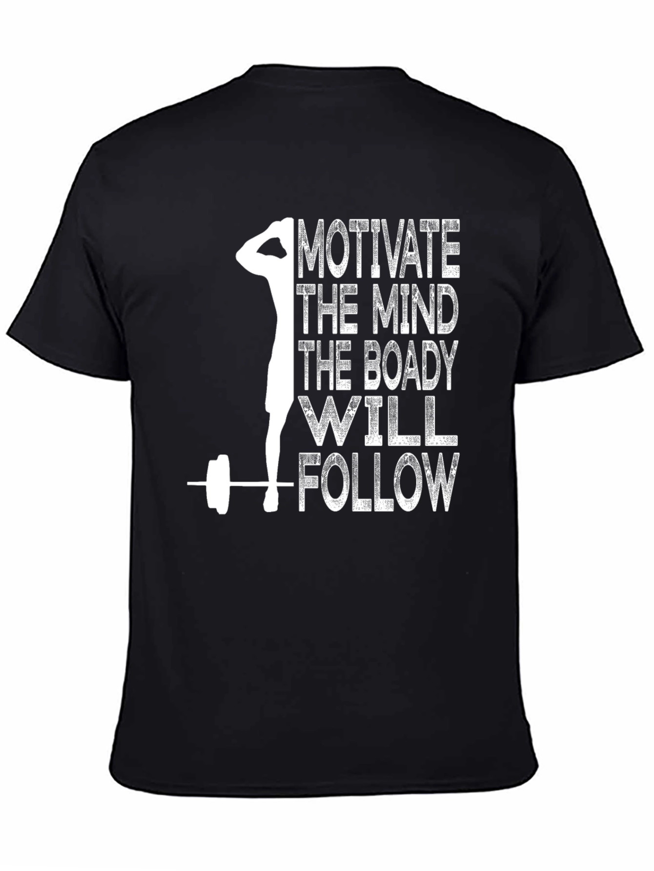 Motivate the Mind T-Shirt - Gym Workout Apparel