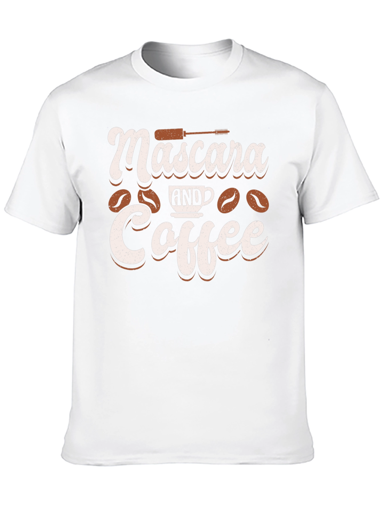 Mascara and Coffee Graphic Tee