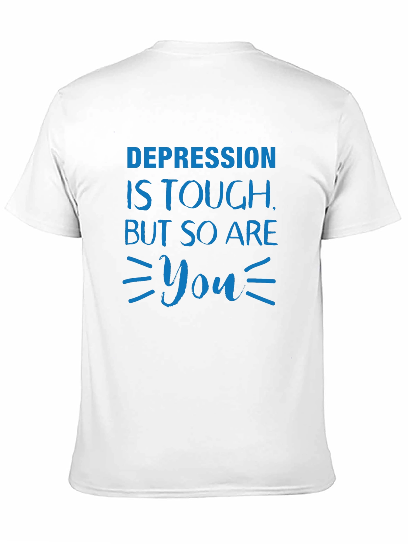 Depression is Tough T-Shirt: Mental Health Awareness
