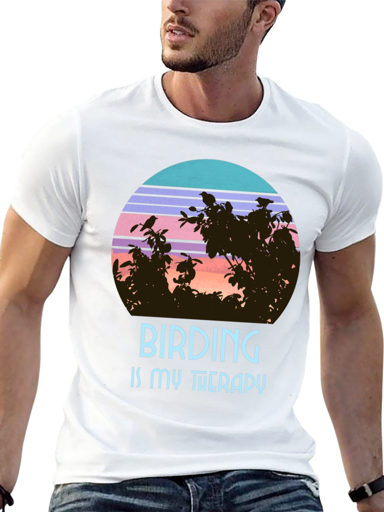 Birding is My Therapy T-Shirt