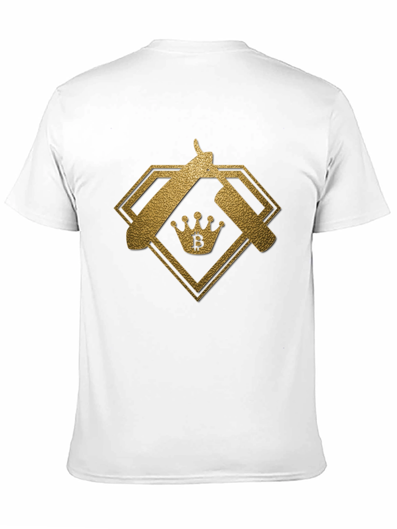 Bitcoin King Barber Tee - Crypto Style