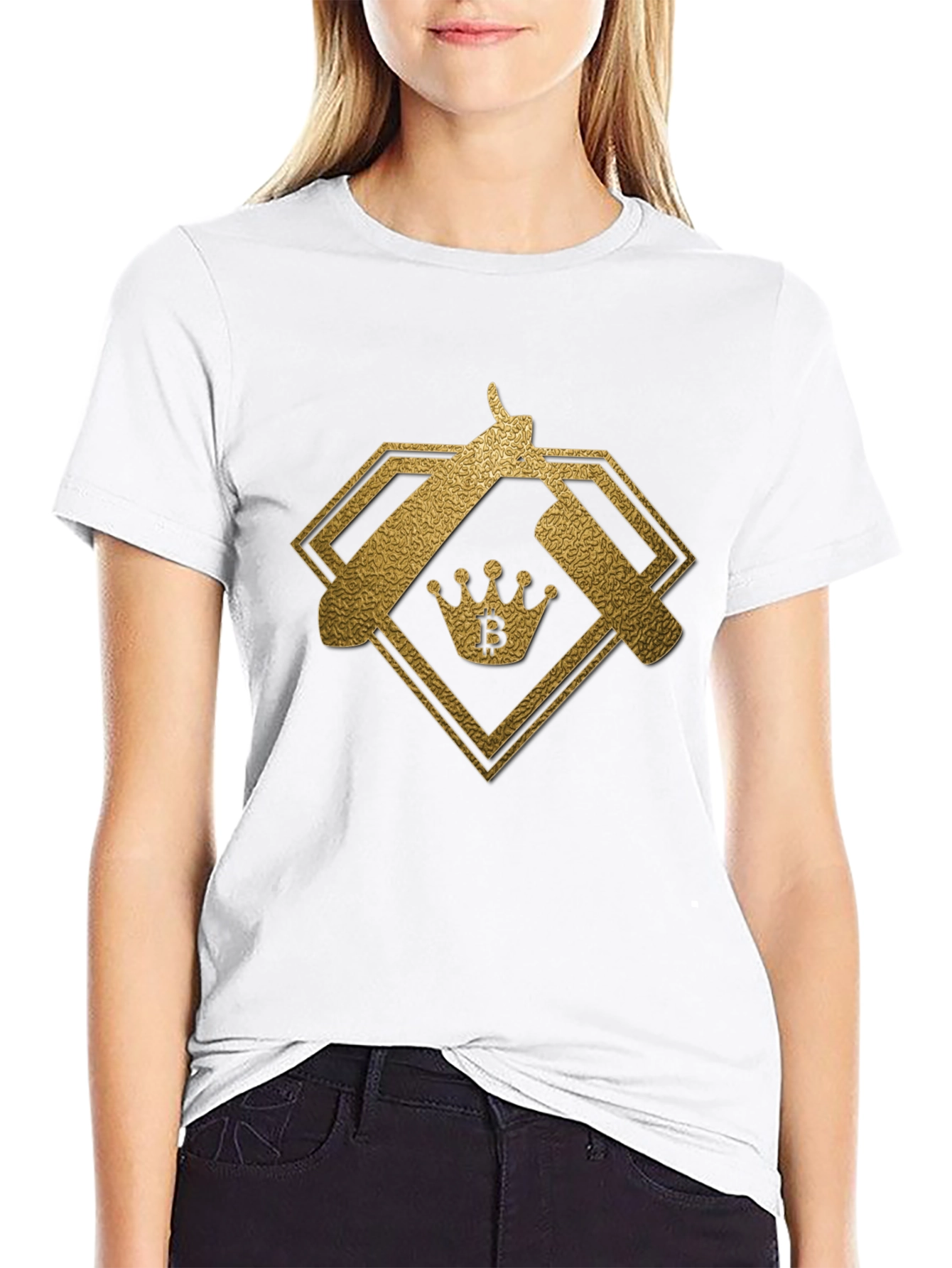 Bitcoin King Barber Tee - Crypto Style