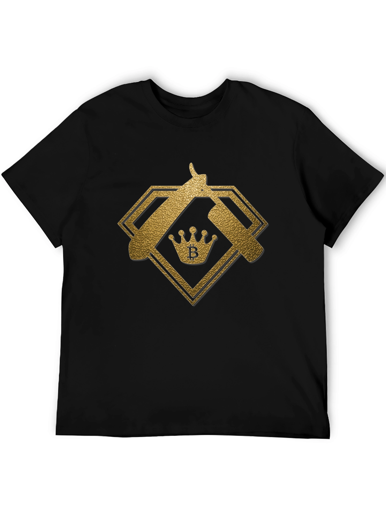 Bitcoin King Barber Tee - Crypto Style