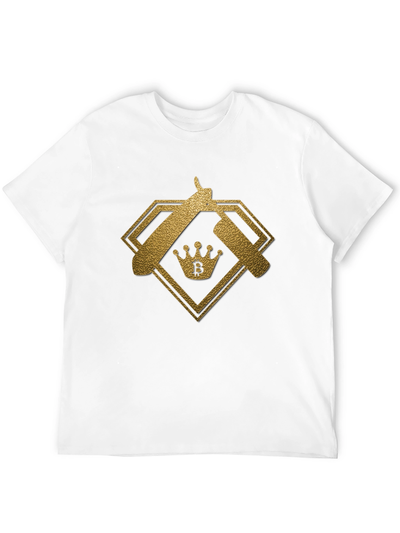 Bitcoin King Barber Tee - Crypto Style
