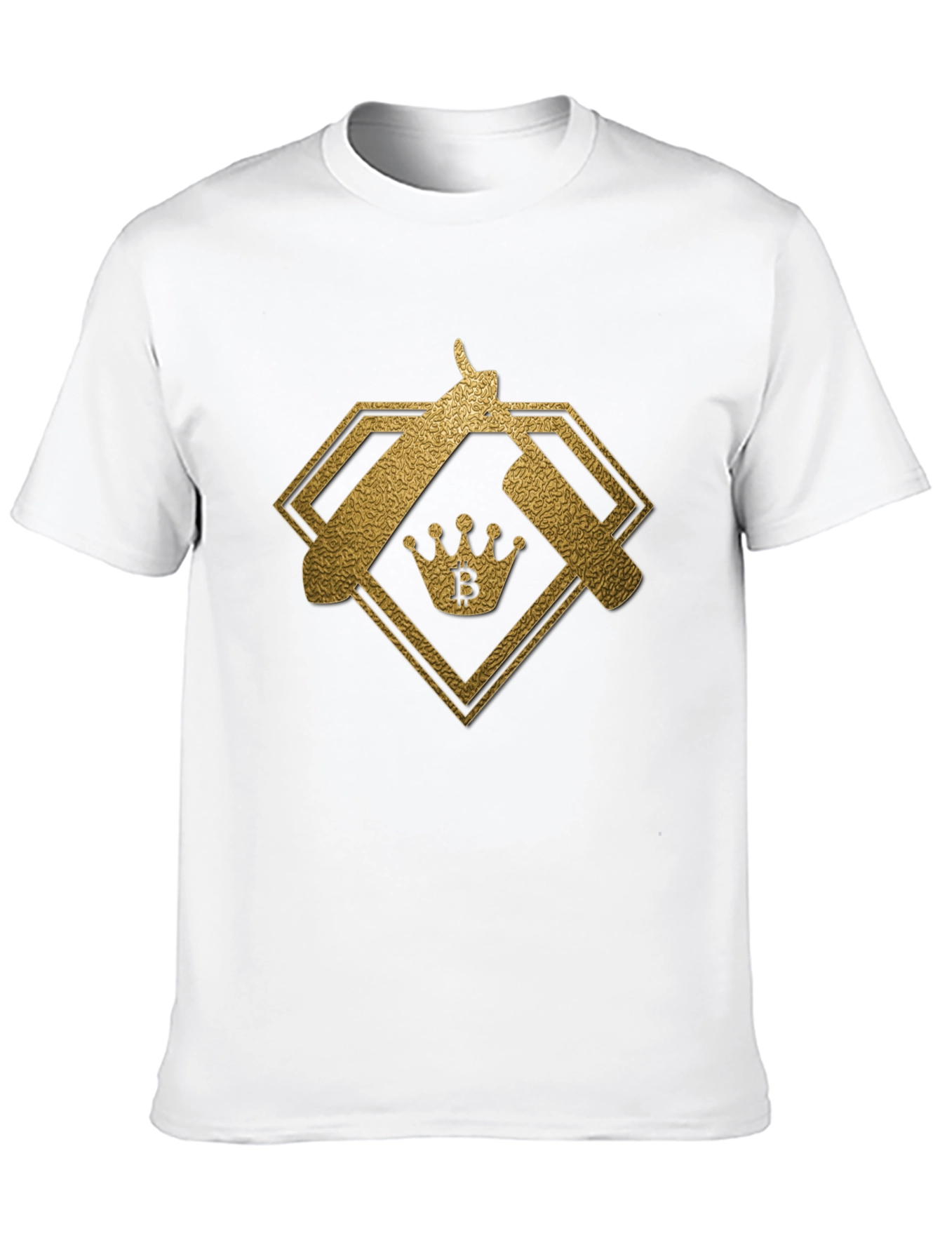 Bitcoin King Barber Tee - Crypto Style