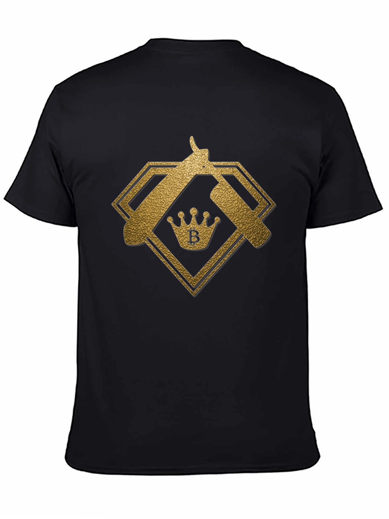 Bitcoin King Barber Tee - Crypto Style
