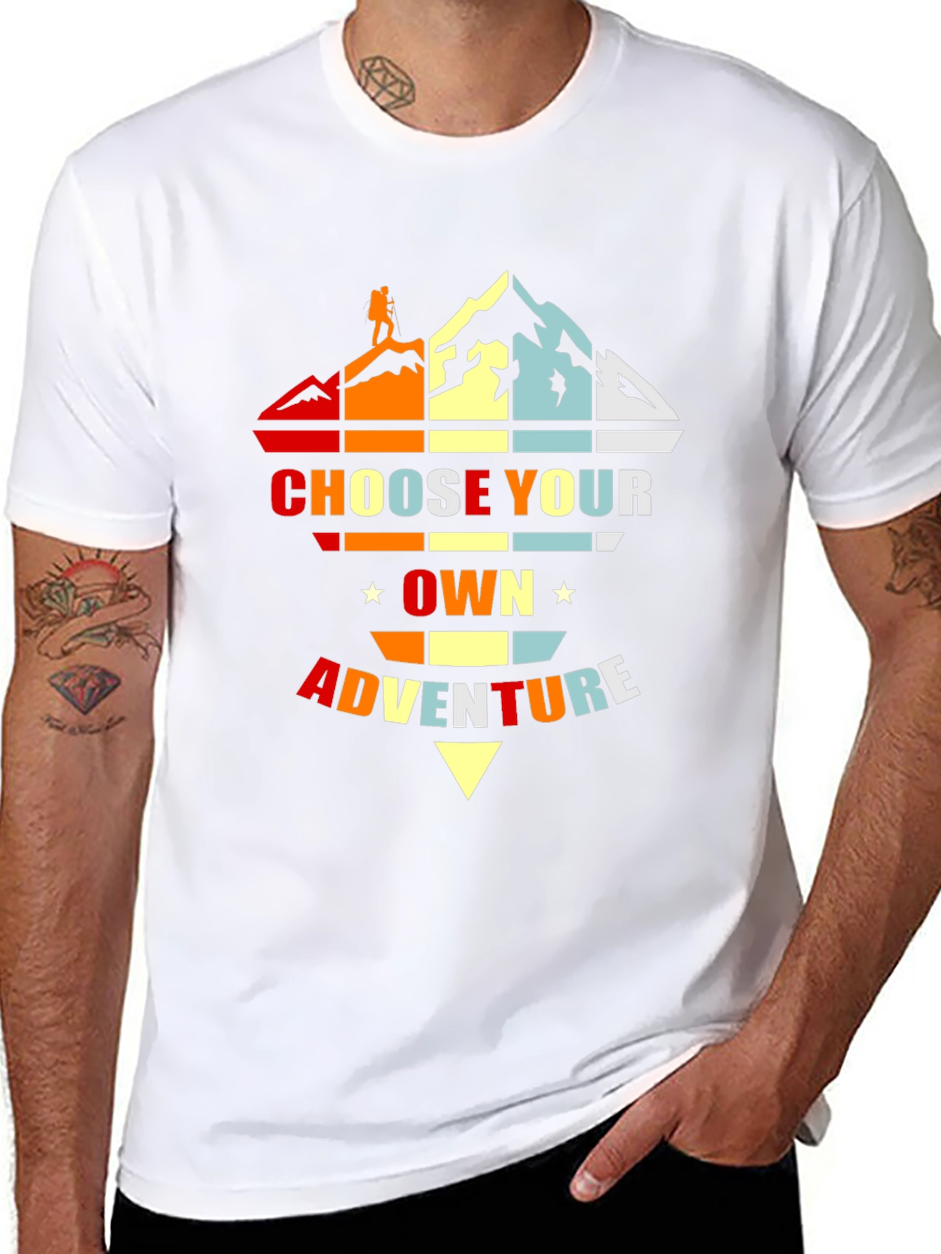 Choose Your Own Adventure Graphic T-Shirt