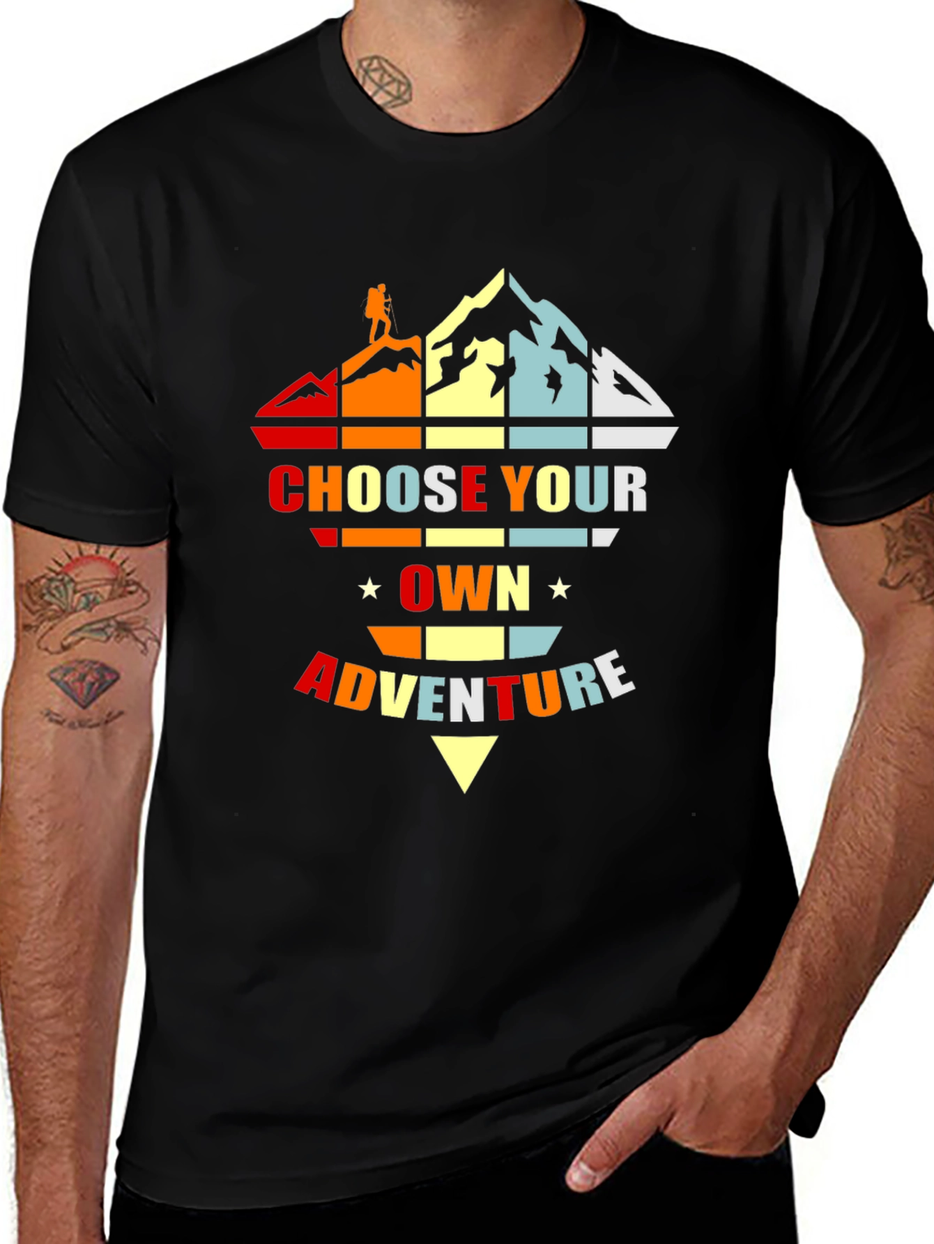 Choose Your Own Adventure Graphic T-Shirt