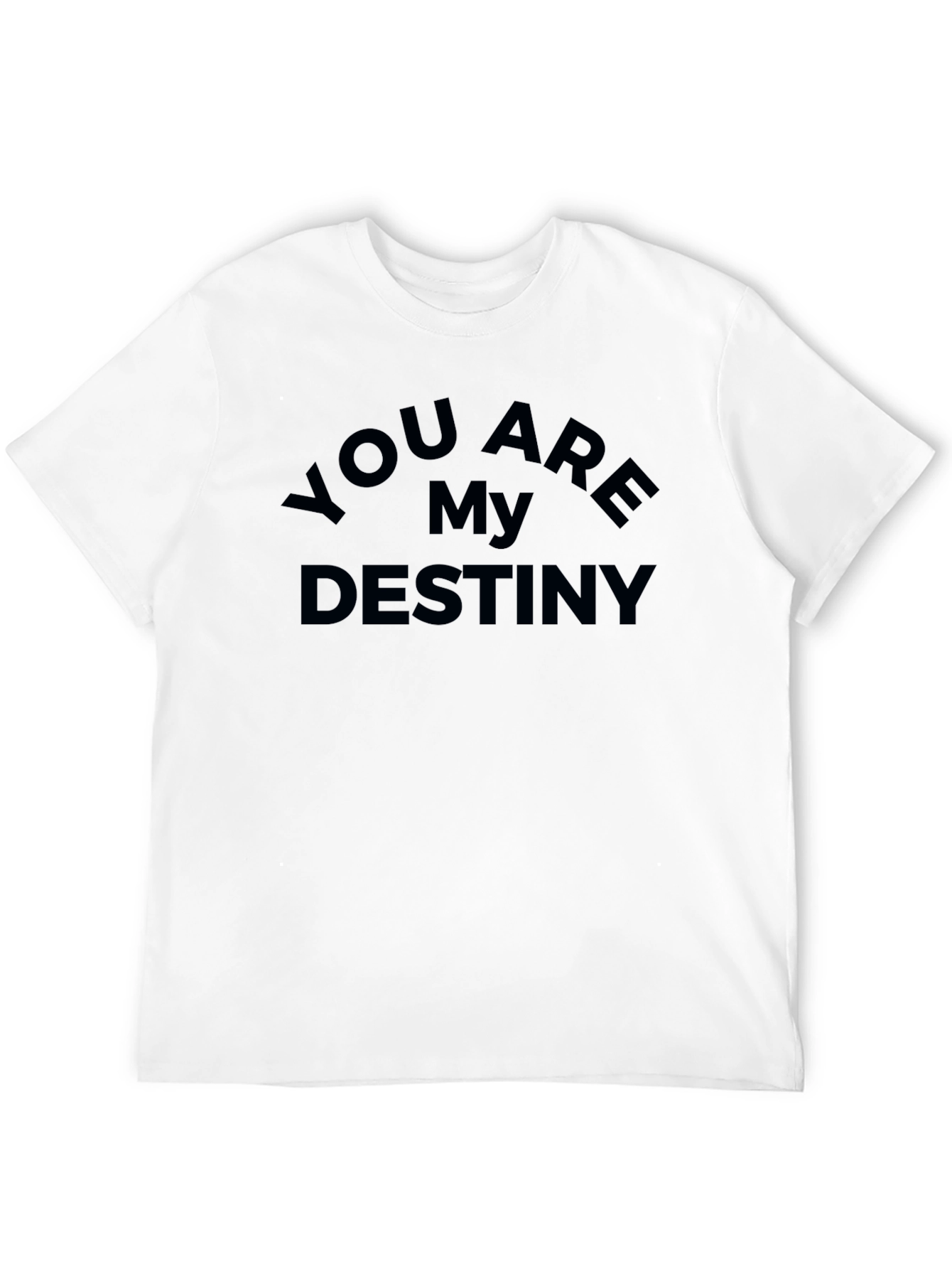You Are My Destiny Graphic Tee - Black