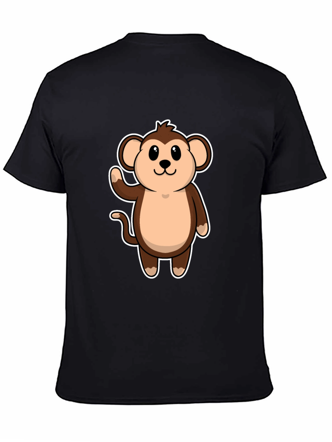 Monkey Graphic Tee - Soft Cotton Casual T-Shirt