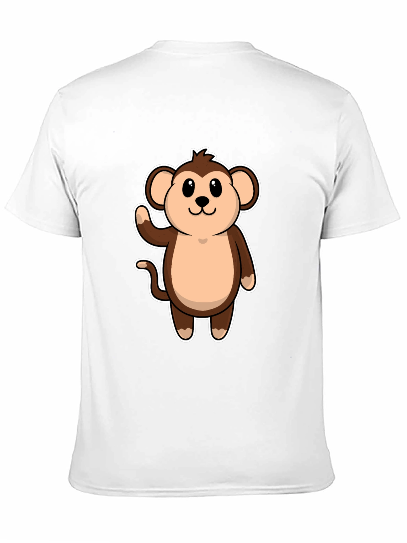 Monkey Graphic Tee - Soft Cotton Casual T-Shirt