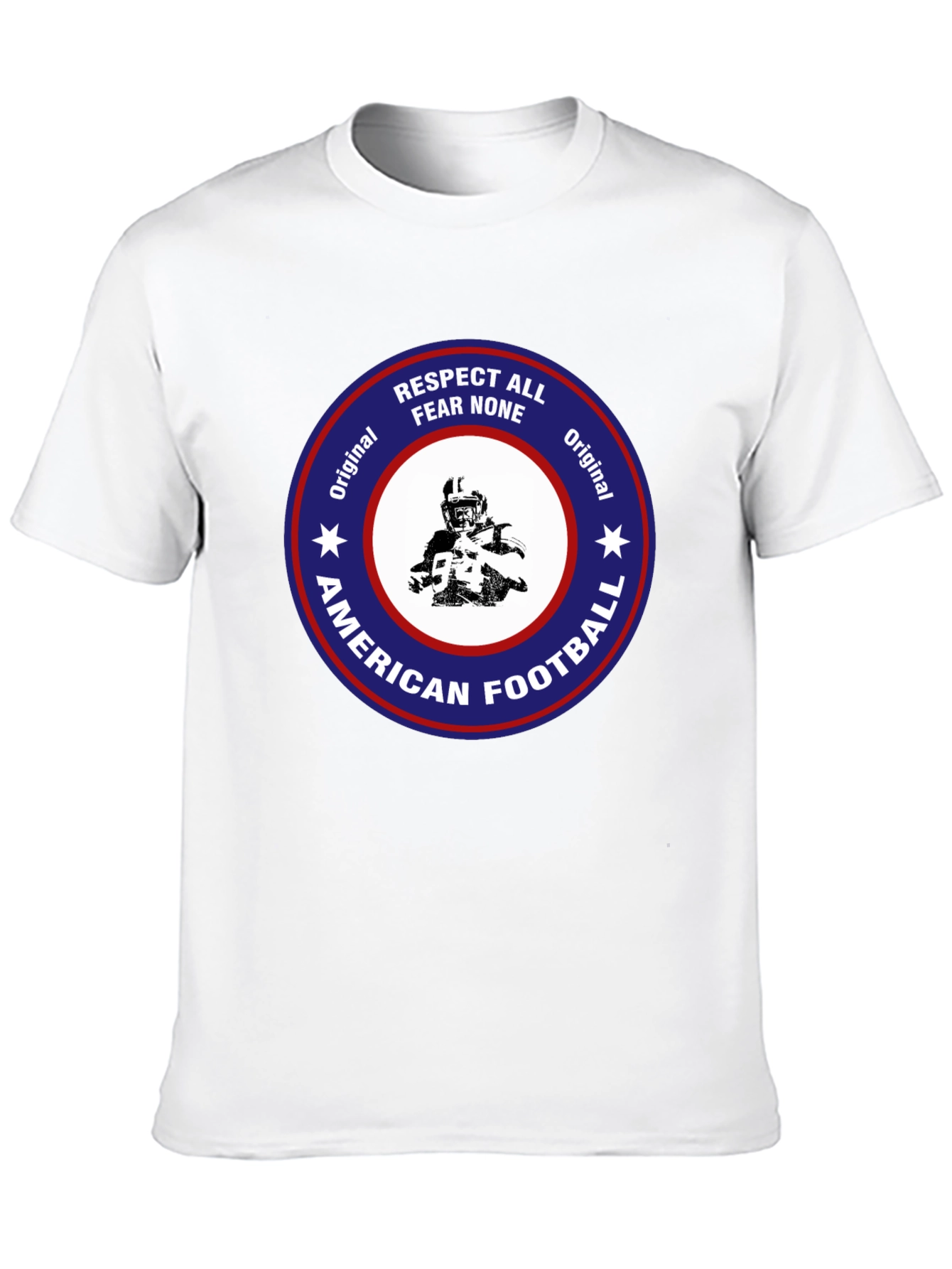 American Football Tee - Respect All Fear None