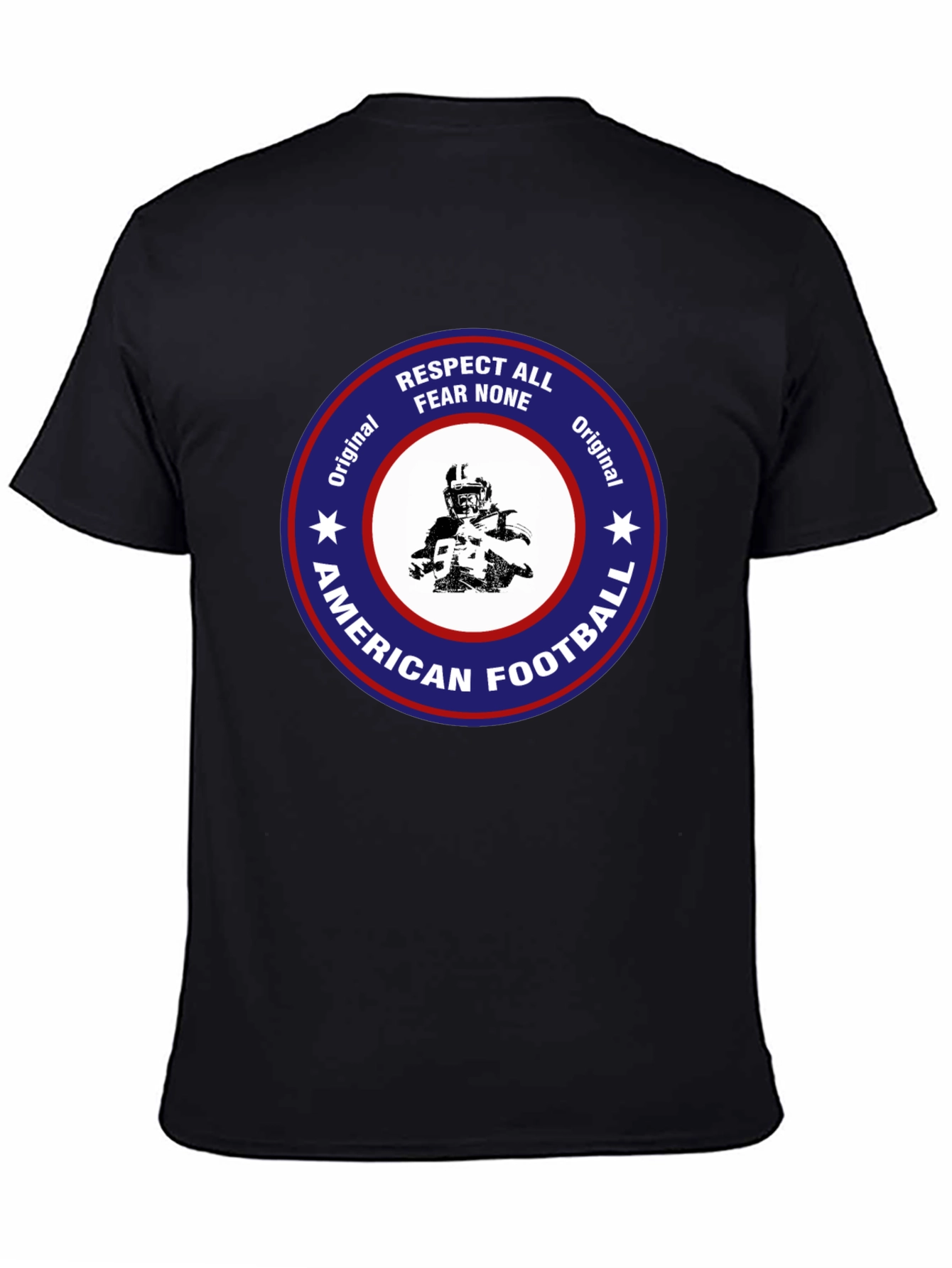 American Football Tee - Respect All Fear None
