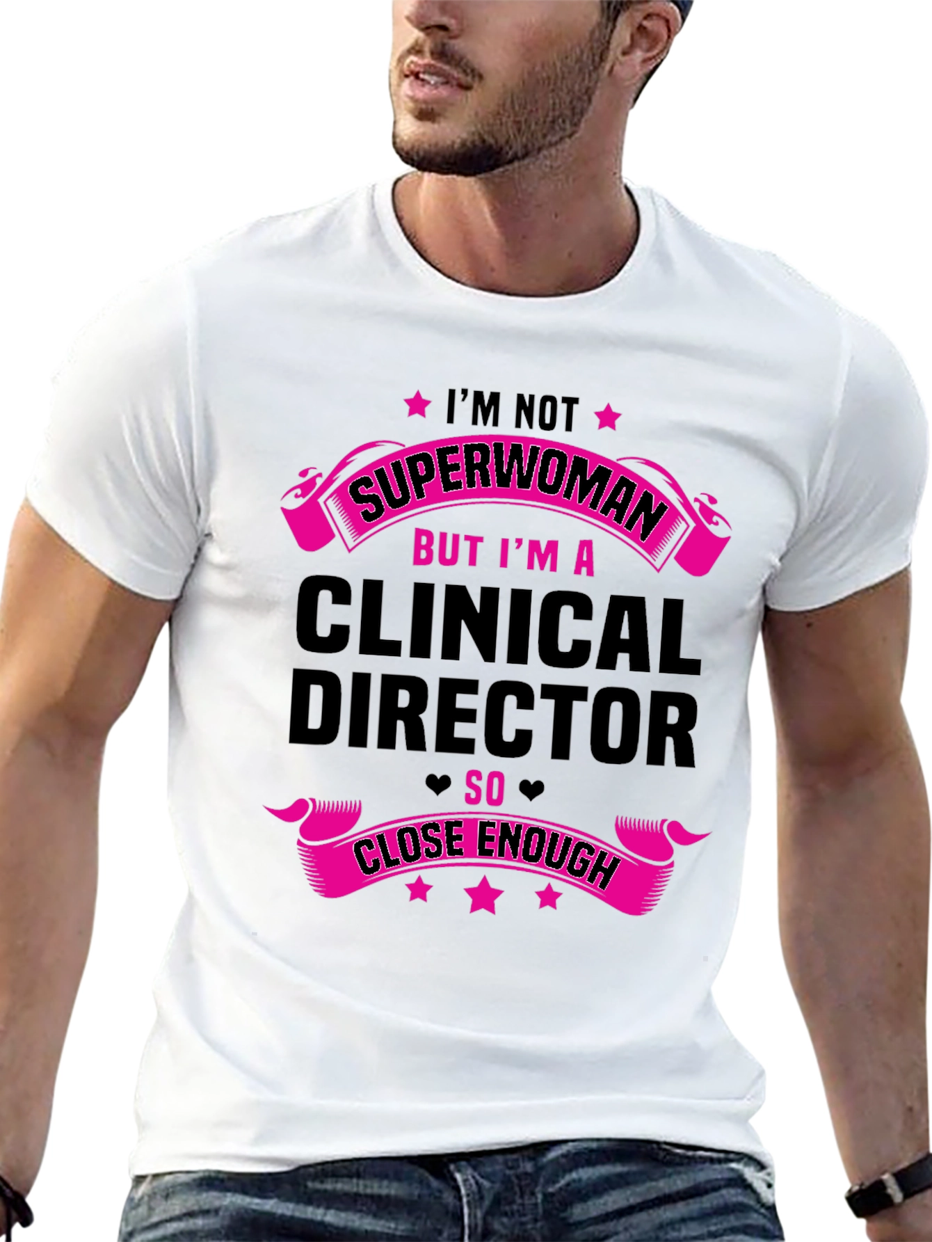 Clinical Director Superwoman Funny T-Shirt