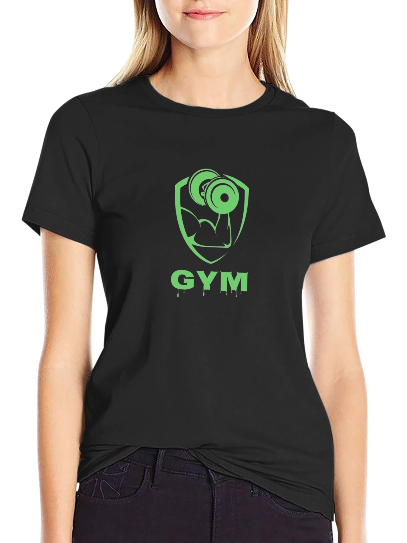 Gym T-Shirt - Weightlifting Arm Design
