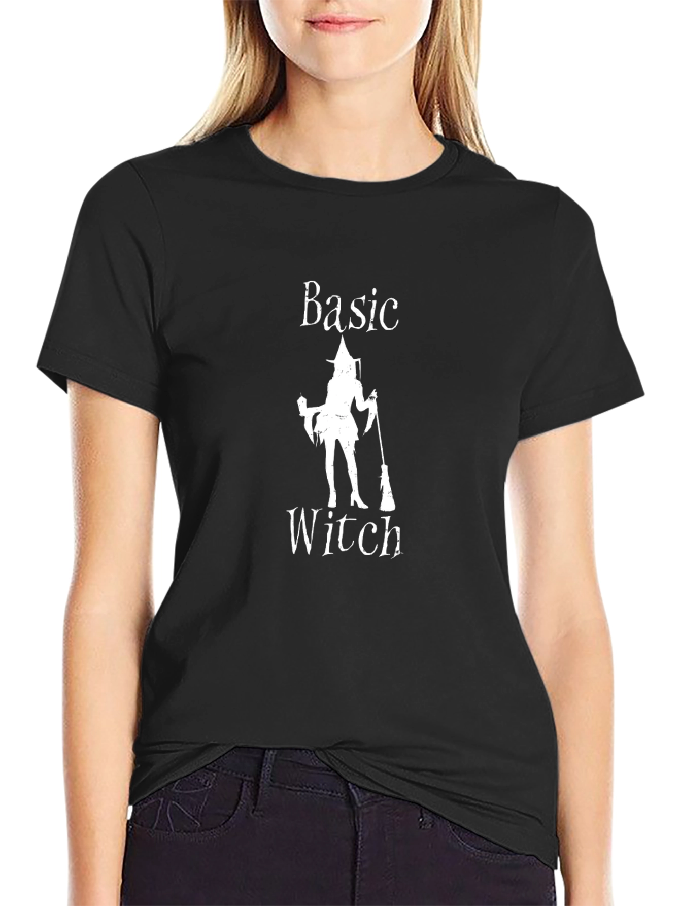 Basic Witch T-Shirt - Halloween Costume Tee