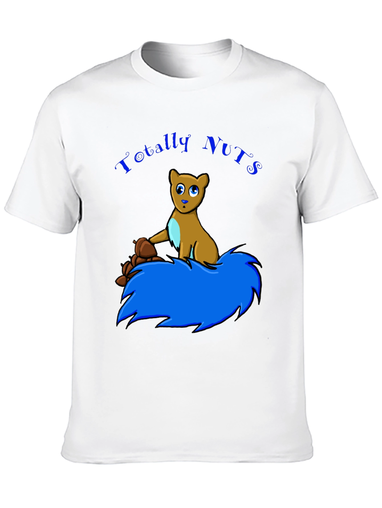 Totally Nuts Squirrel Graphic T-Shirt
