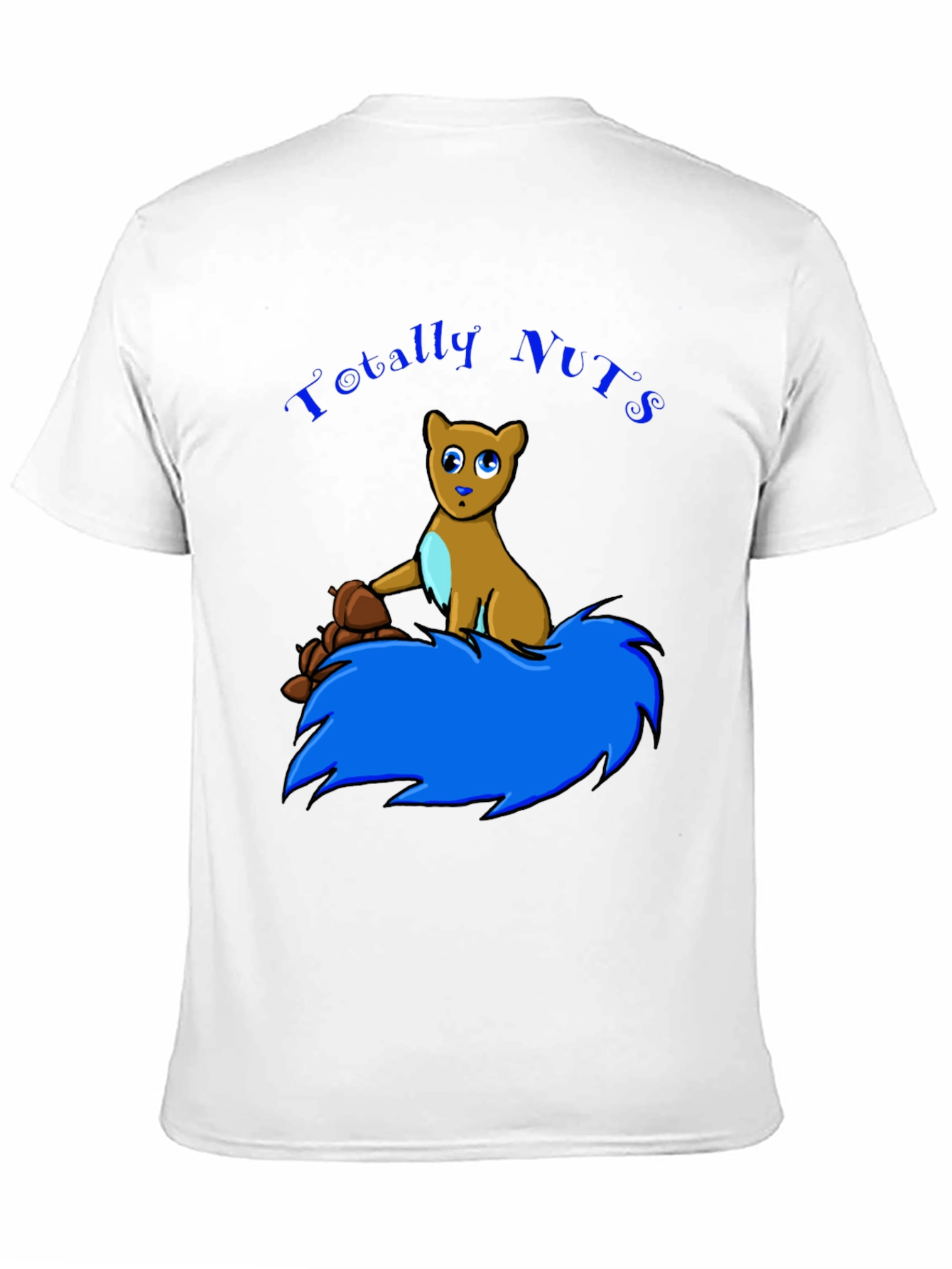 Totally Nuts Squirrel Graphic T-Shirt