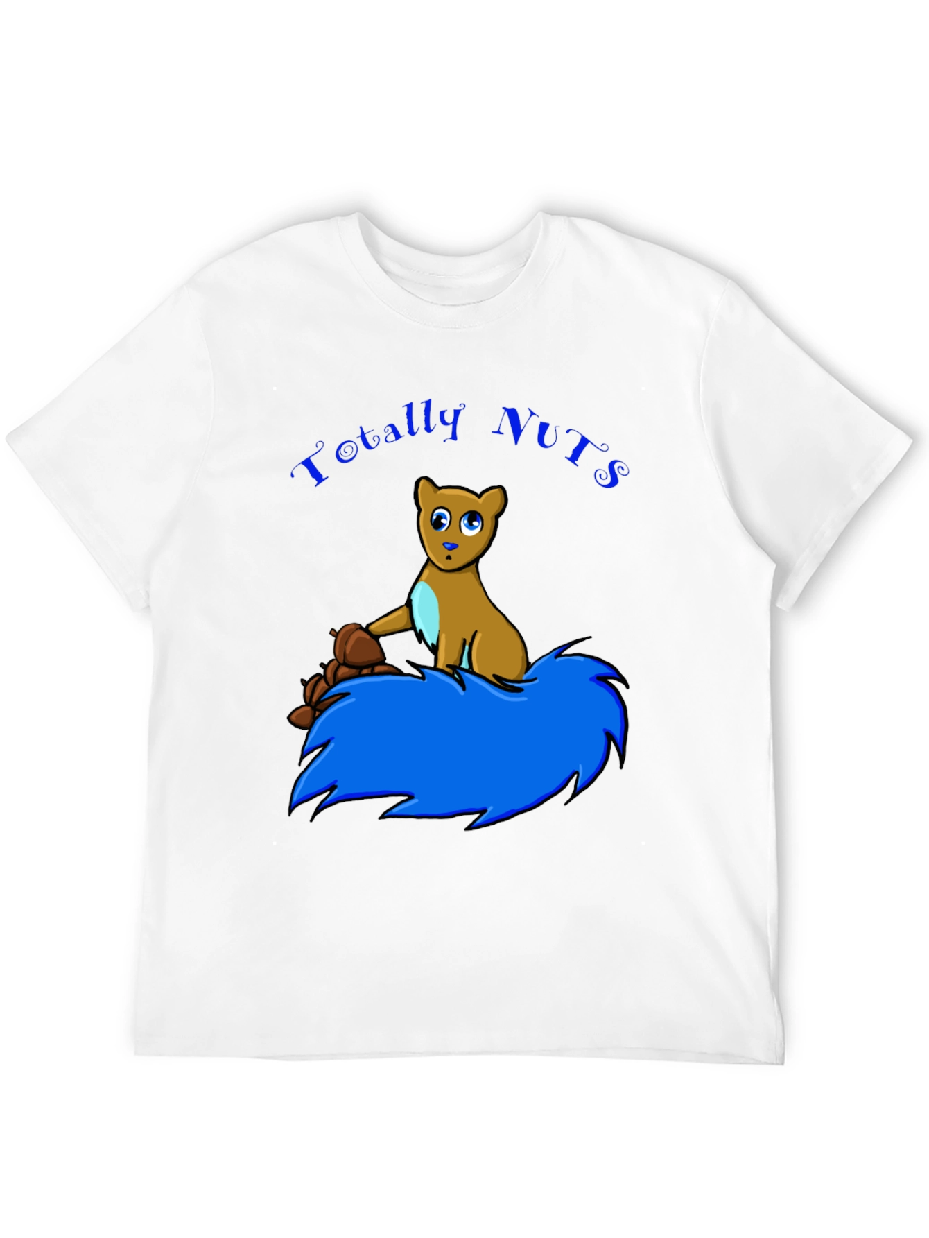 Totally Nuts Squirrel Graphic T-Shirt
