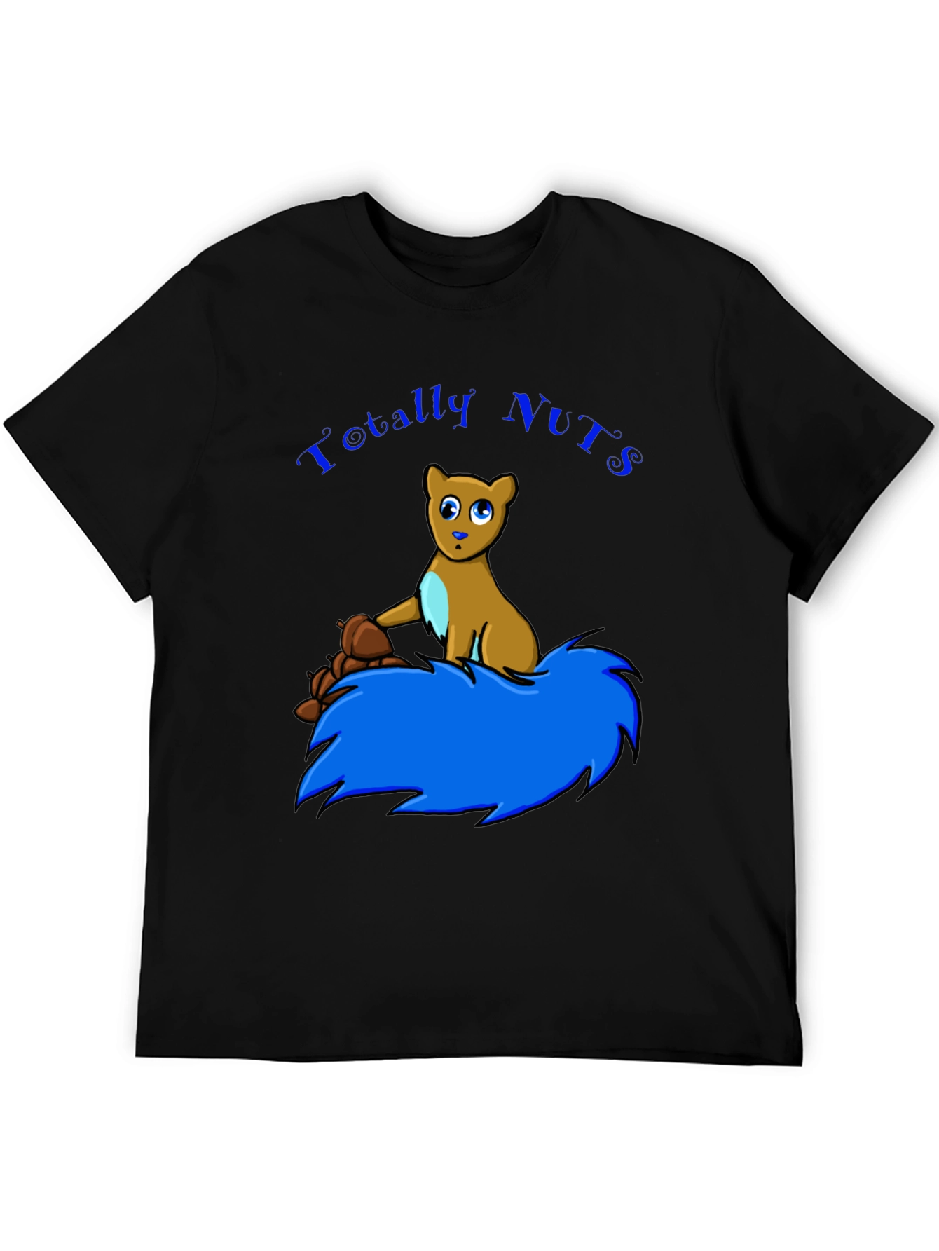 Totally Nuts Squirrel Graphic T-Shirt