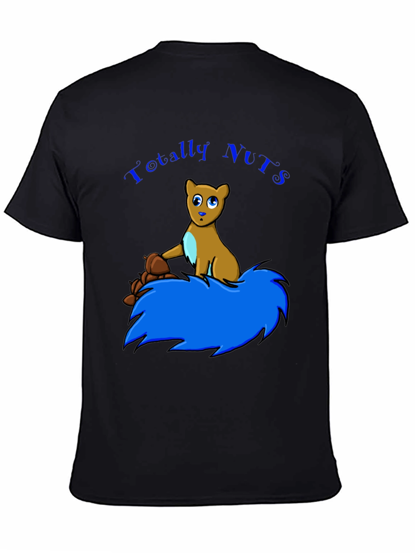 Totally Nuts Squirrel Graphic T-Shirt