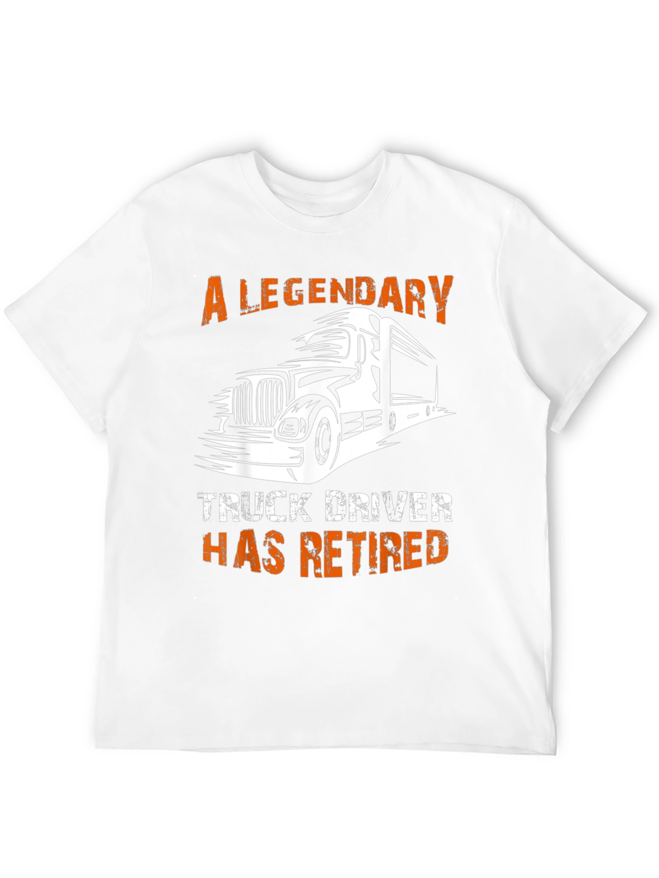 Legendary Retired Truck Driver T-Shirt