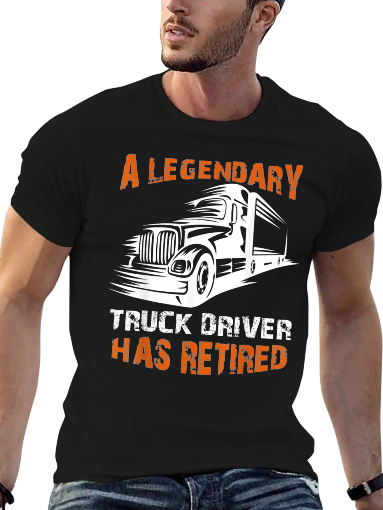 Legendary Retired Truck Driver T-Shirt