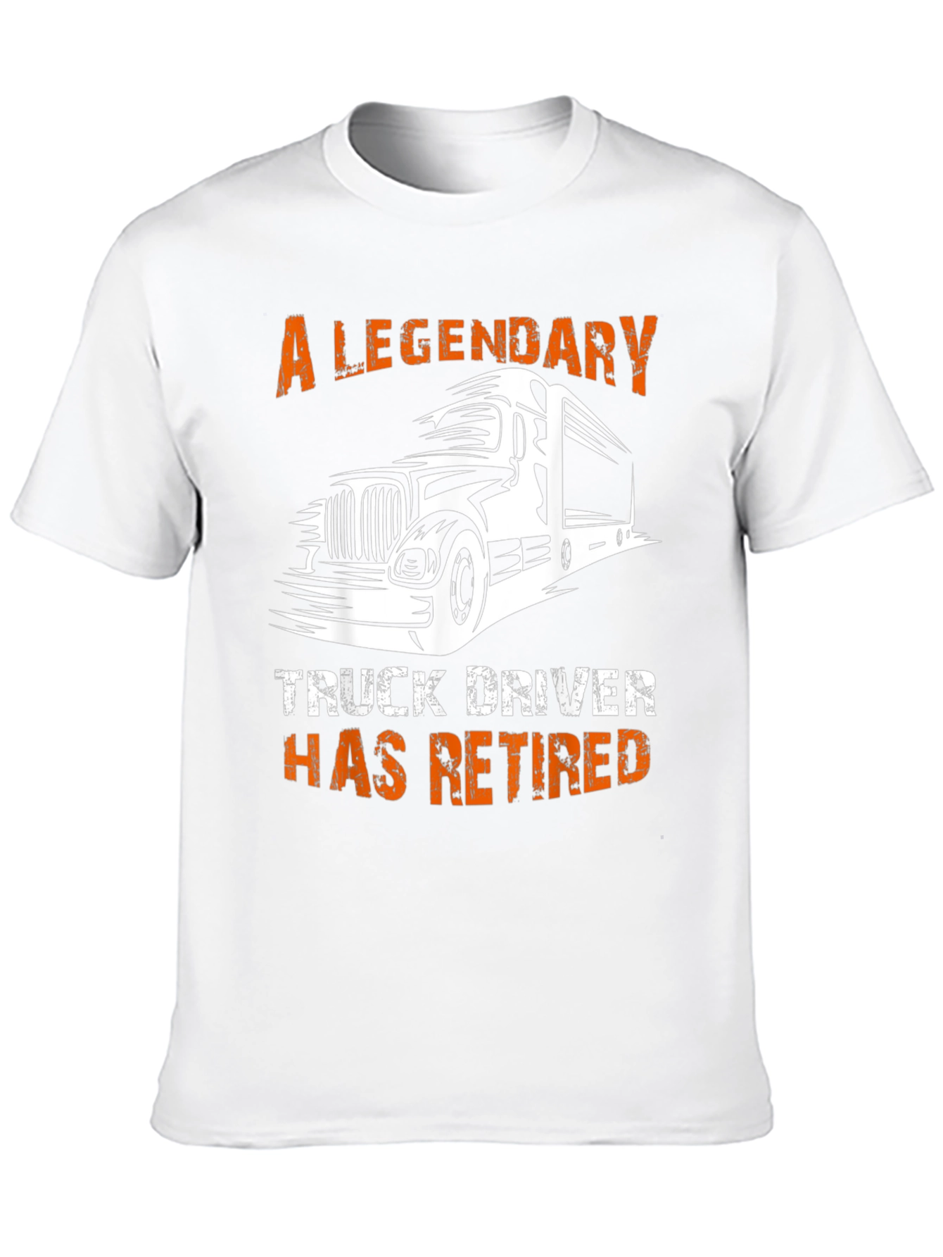 Legendary Retired Truck Driver T-Shirt